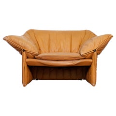Mario Bellini, B&B Italia, Sillón Le Stelle 1974 cuero precioso mediados de siglo