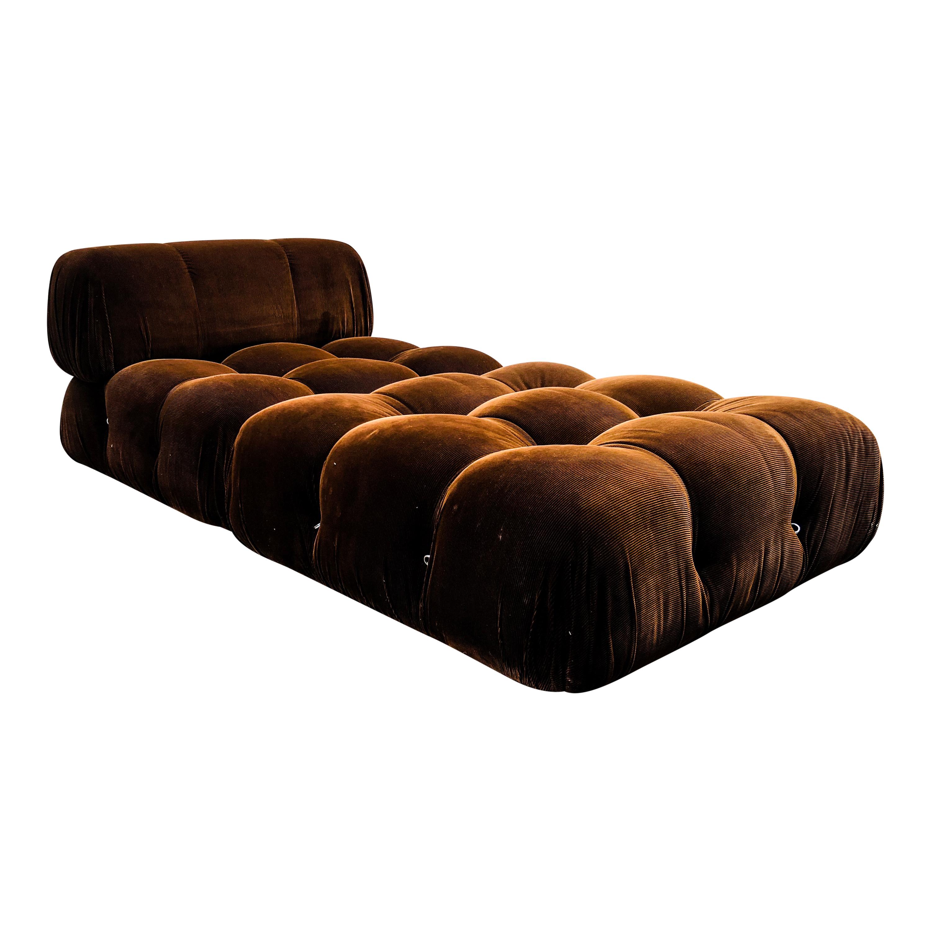 Mario Bellini Brown Velvet 