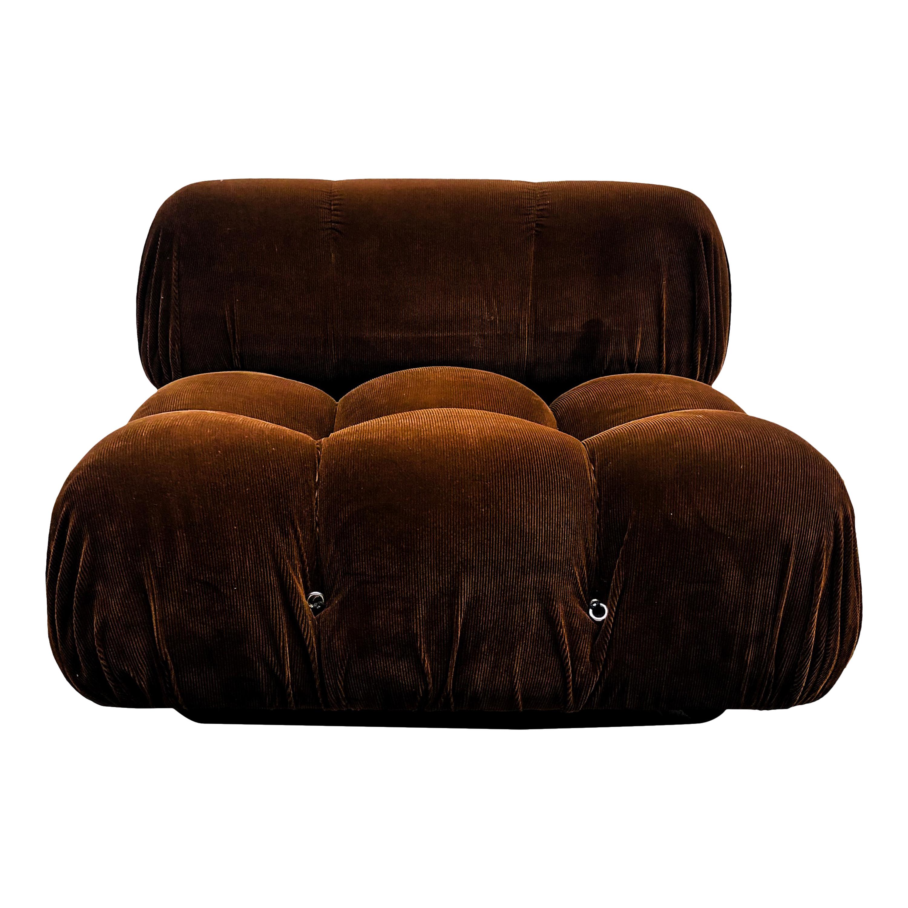 Mario Bellini Brown Velvet 
