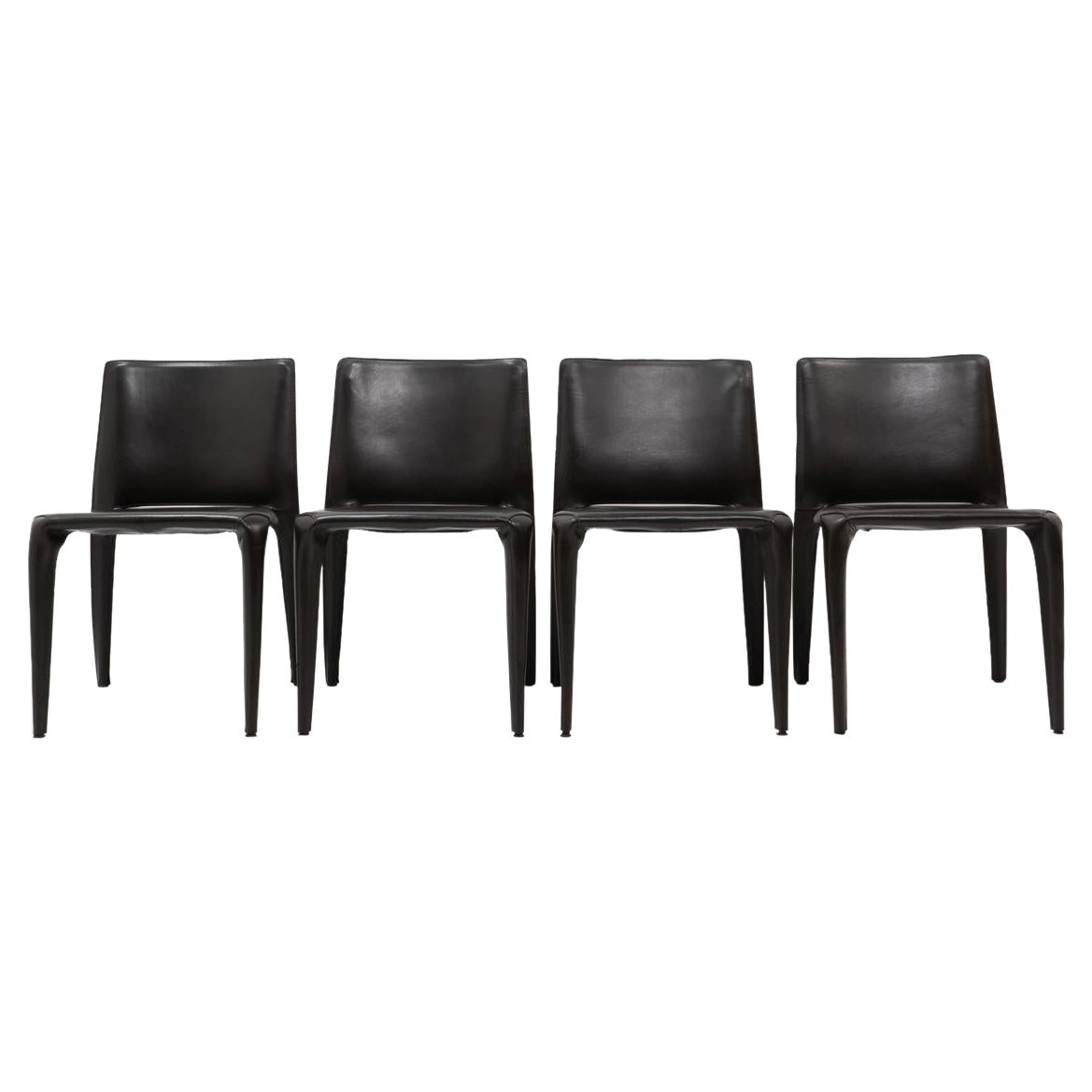 Sedie laterali "Bull" di Mario Bellini per Cassina, set di quattro, anni '90 in vendita