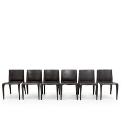 Mario Bellini “Bull” Side Chairs for Cassina, Set of Six, 1990s