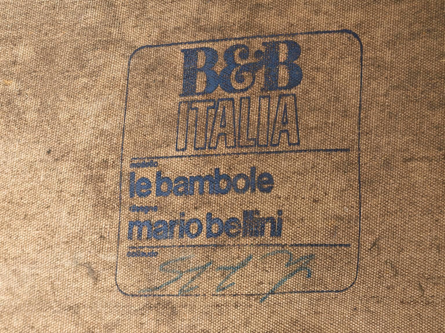 Late 20th Century Mario Bellini by B & B Italia 'Le Bambole' Lounge Chair