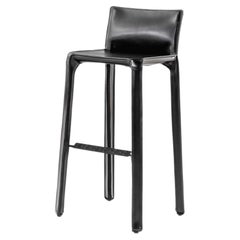 Mario Bellini Cab 410 leather stool for Cassina, Italy - new