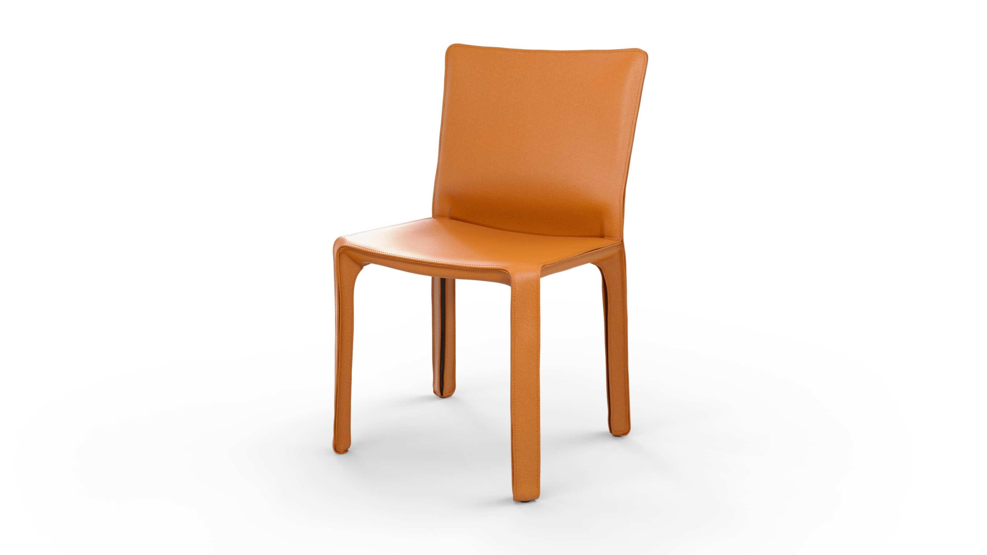 Mario Bellini Cab 412 Chair For Cassina

“A new kind of chair, made entirely of saddle-hide, often cloned today.” This is how Mario Bellini describes the best-selling Cab chair, developed in the golden age of Italian design and today an iconic piece
