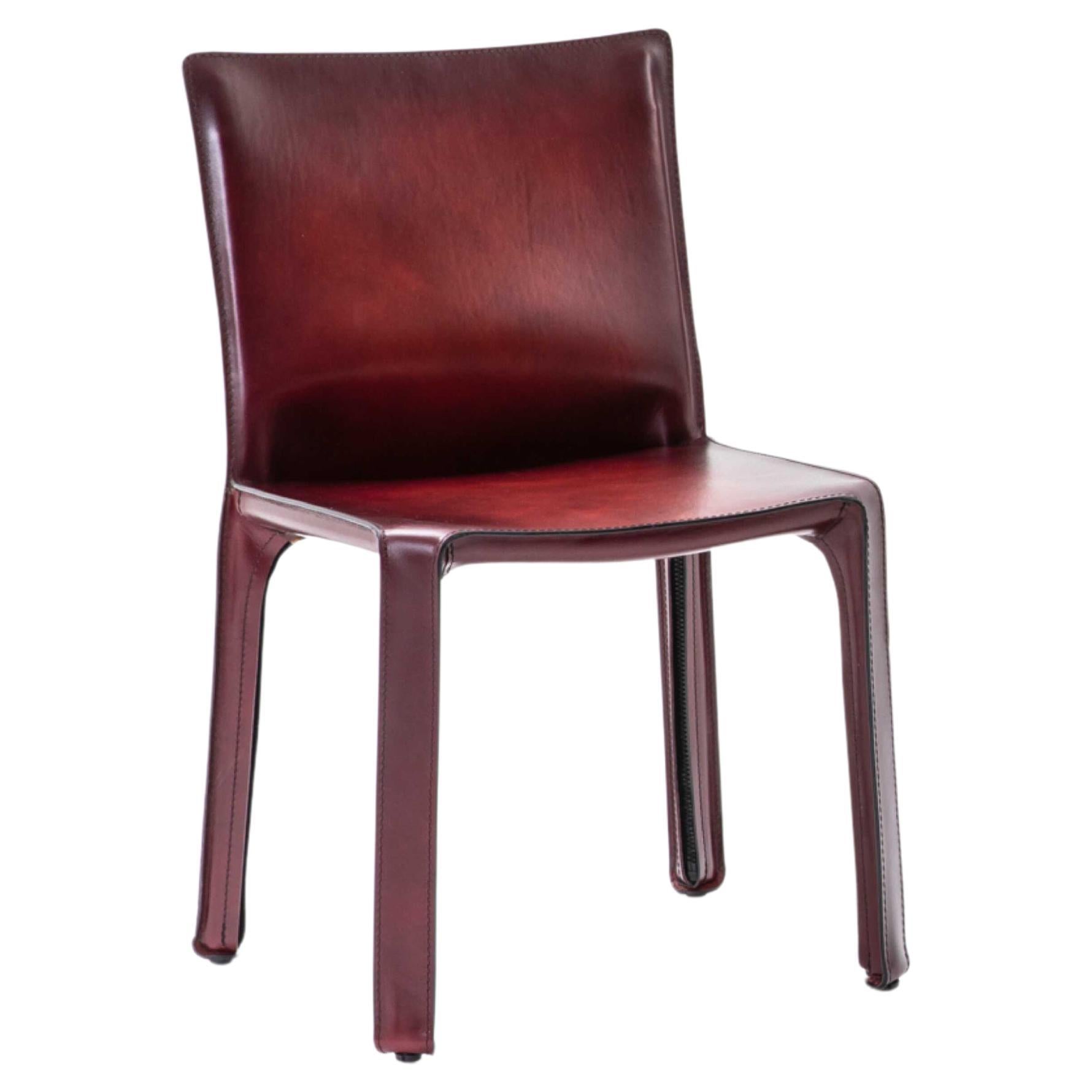 Mario Bellini Cab 412 cowhide chair for Cassina, Italy - new For Sale