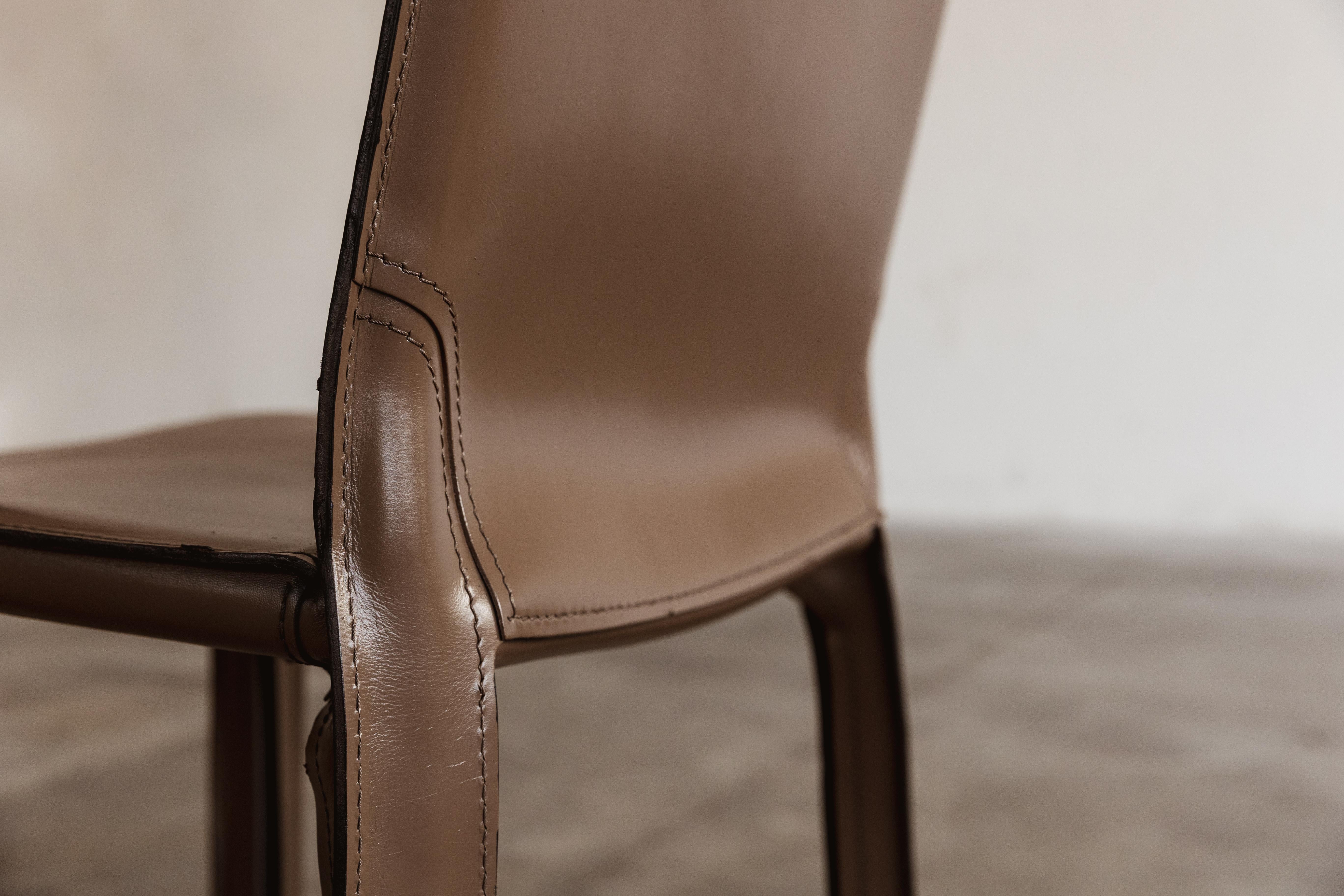 cassina cab dining chair