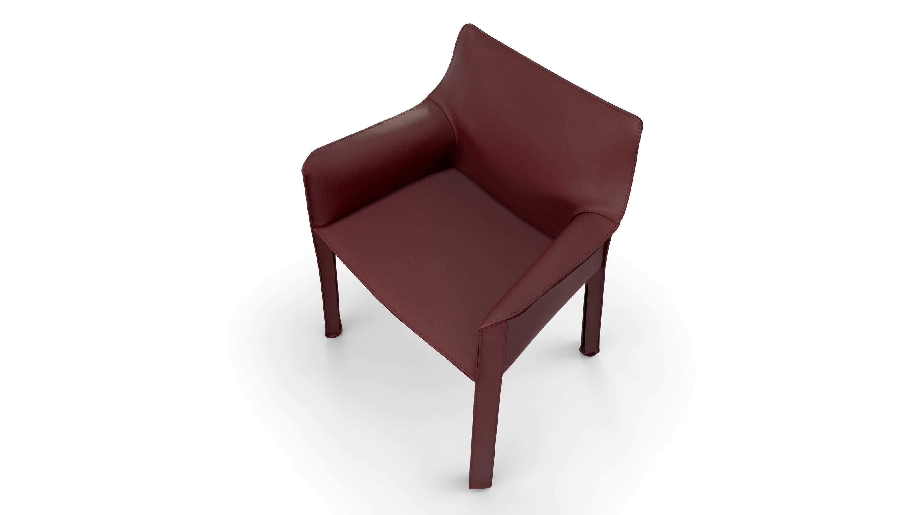 Mario Bellini Cab 413 Stuhl für Cassina (Moderne der Mitte des Jahrhunderts) im Angebot