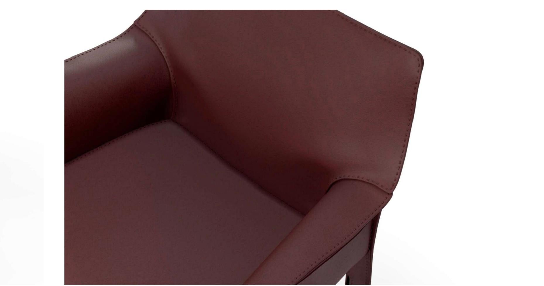 Mario Bellini Cab 413 Stuhl für Cassina (21. Jahrhundert und zeitgenössisch) im Angebot