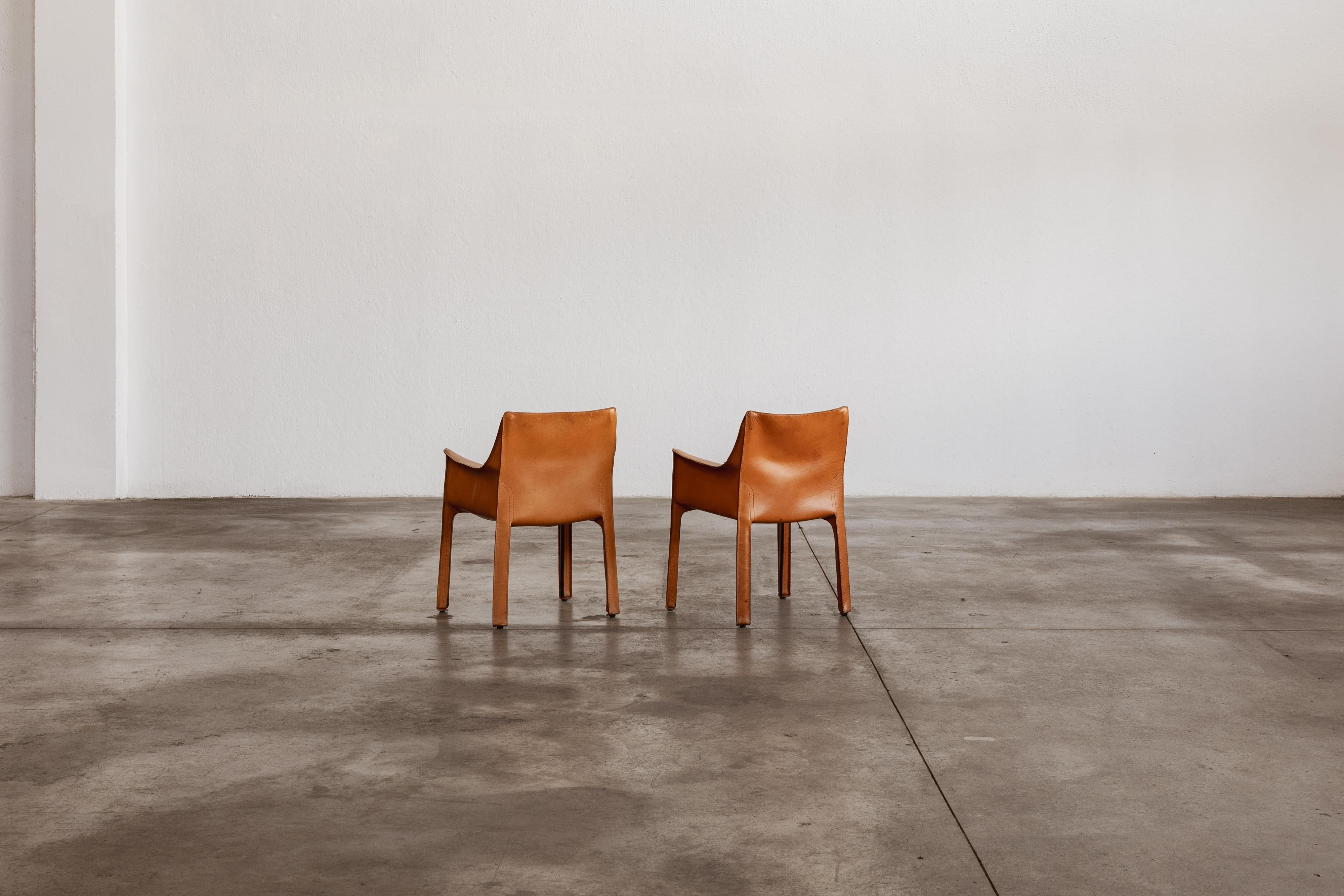 Fin du 20e siècle Chaises Mario Bellini 