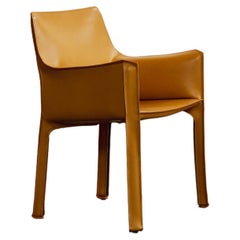 Vintage Mario Bellini "CAB 413" Dining Chairs for Cassina, 1977