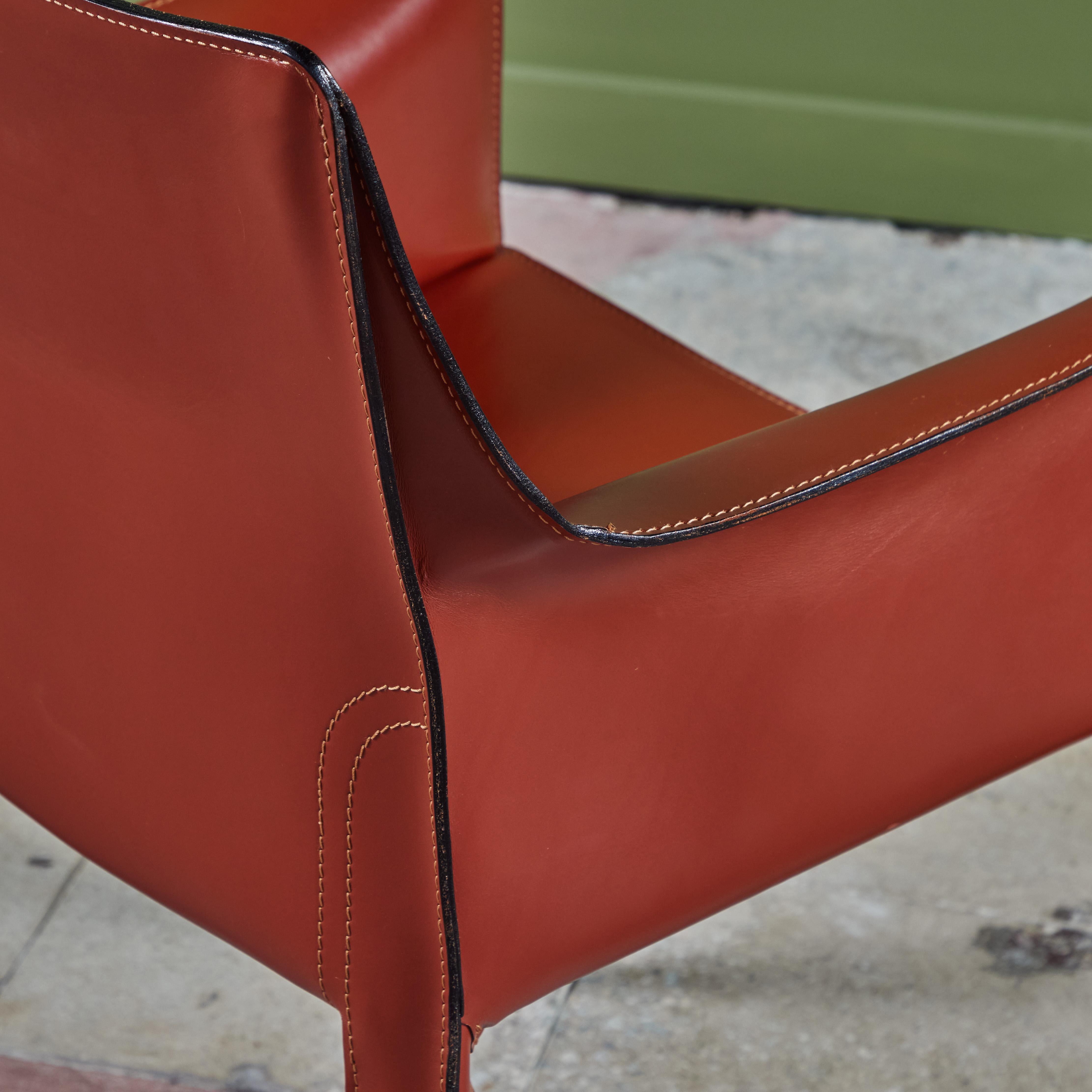 Mario Bellini Cab Arm Chair for Cassina For Sale 6