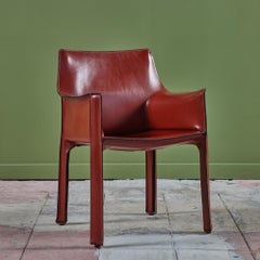 Mario Bellini Cab Arm Chair for Cassina