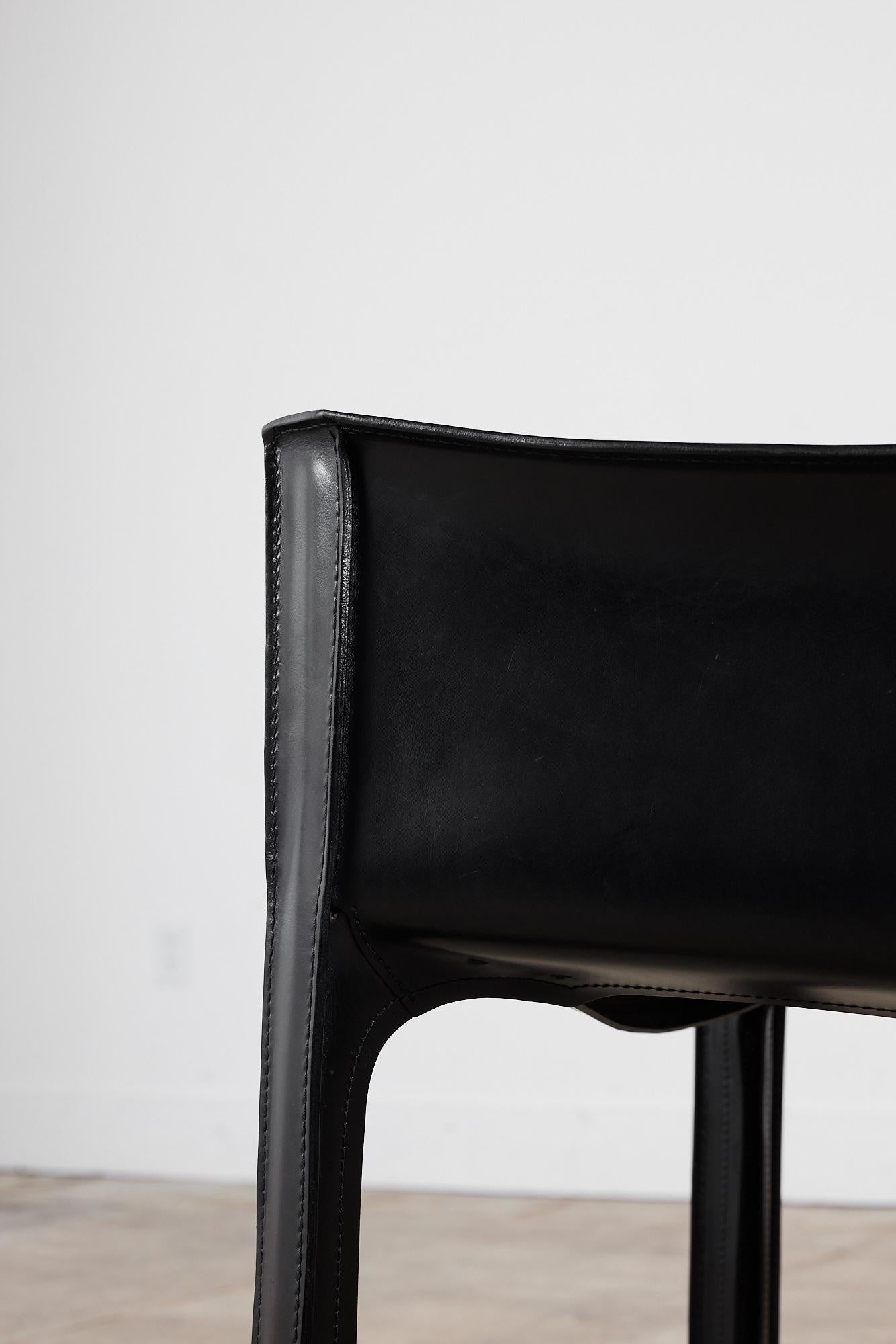 Mario Bellini Cab Armchair for Cassina 3
