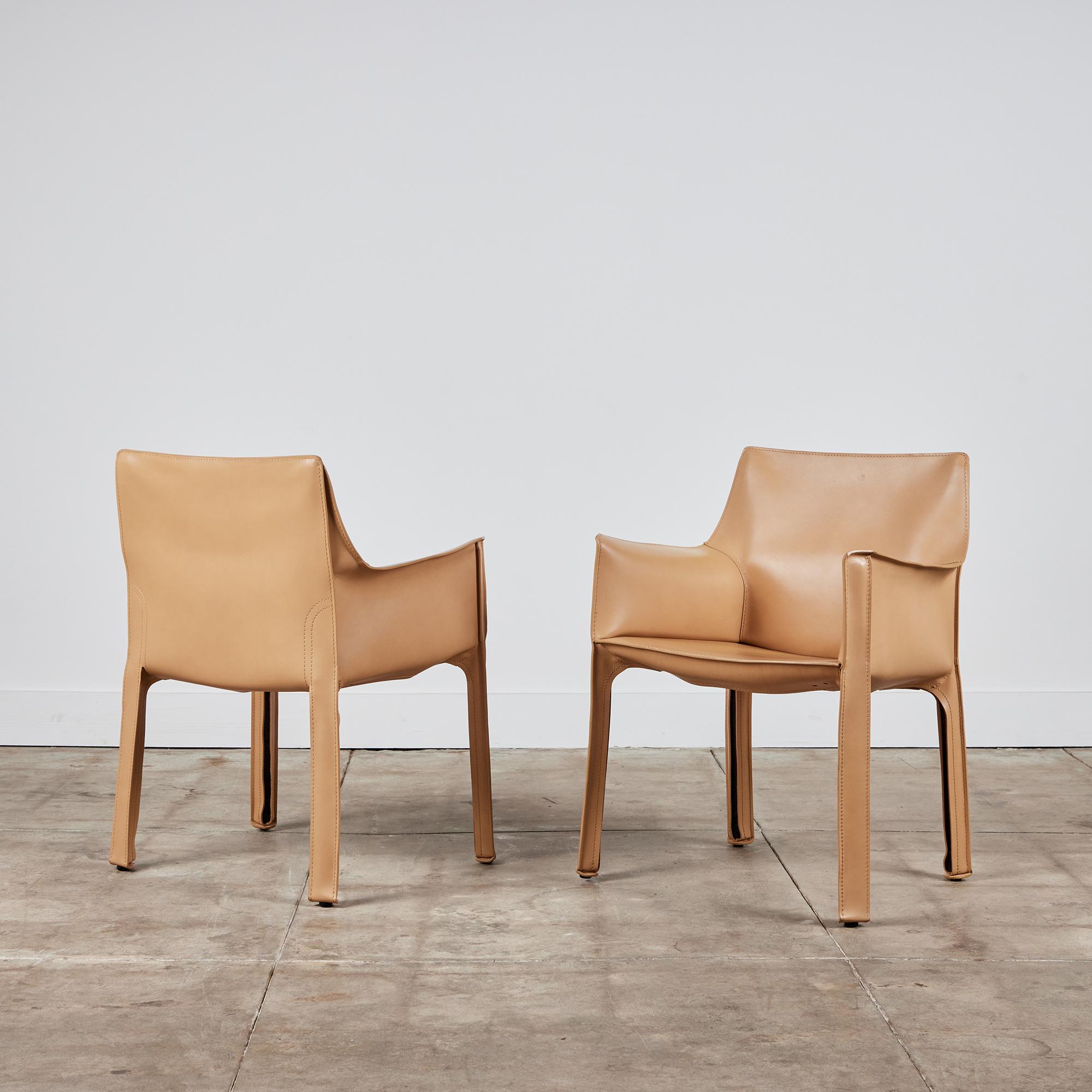 Mario Bellini Cab Armchair for Cassina 3