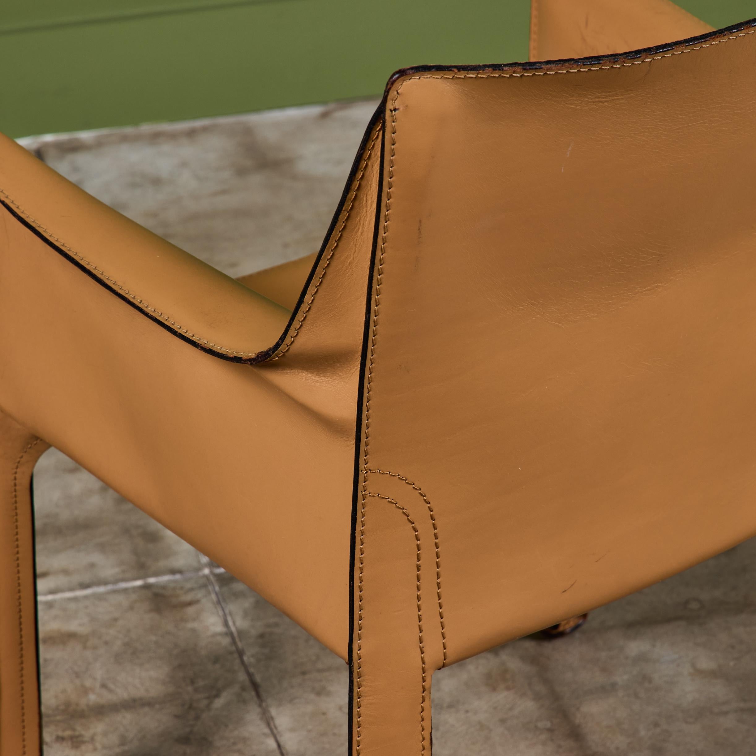 Mario Bellini: Cab-Sessel für Cassina im Angebot 4