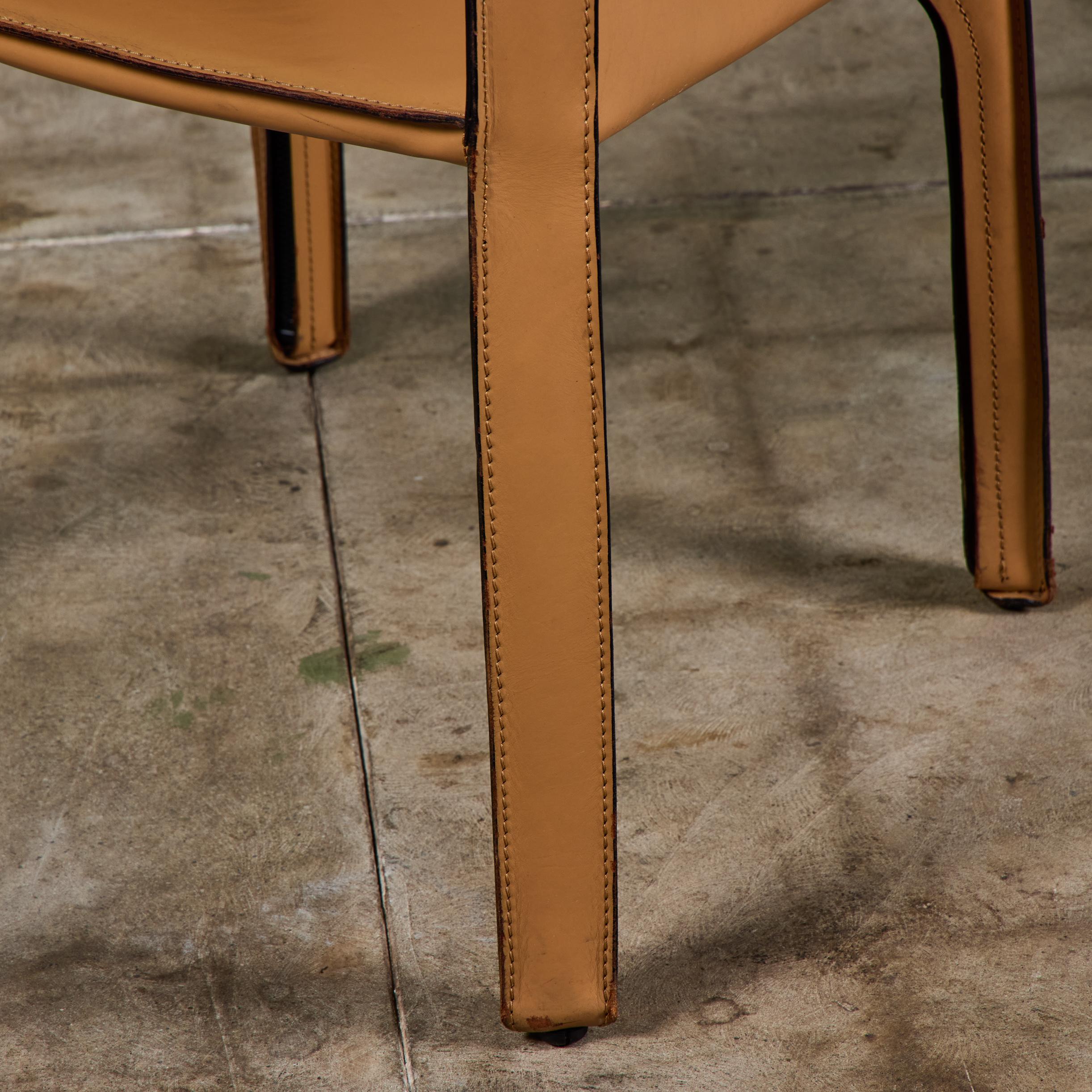 Mario Bellini: Cab-Sessel für Cassina im Angebot 5
