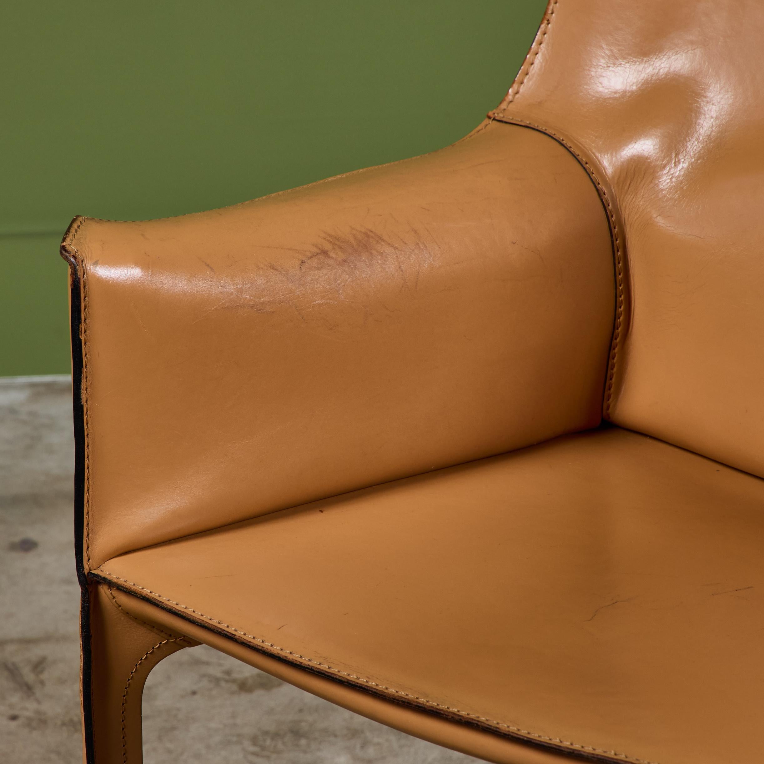 Mario Bellini: Cab-Sessel für Cassina im Angebot 6
