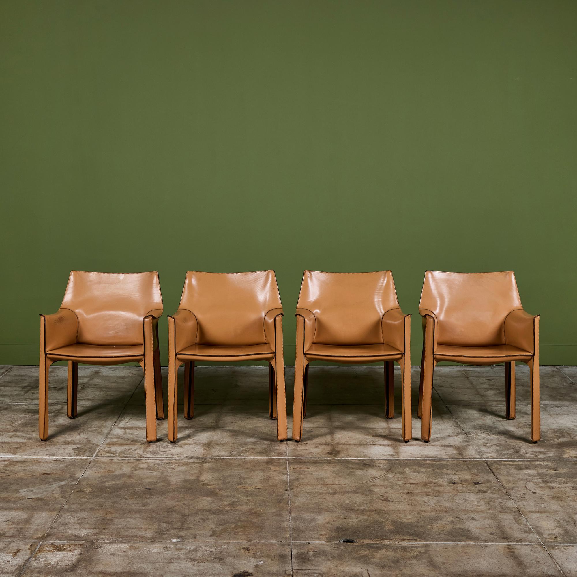 Mario Bellini: Cab-Sessel für Cassina im Angebot 12