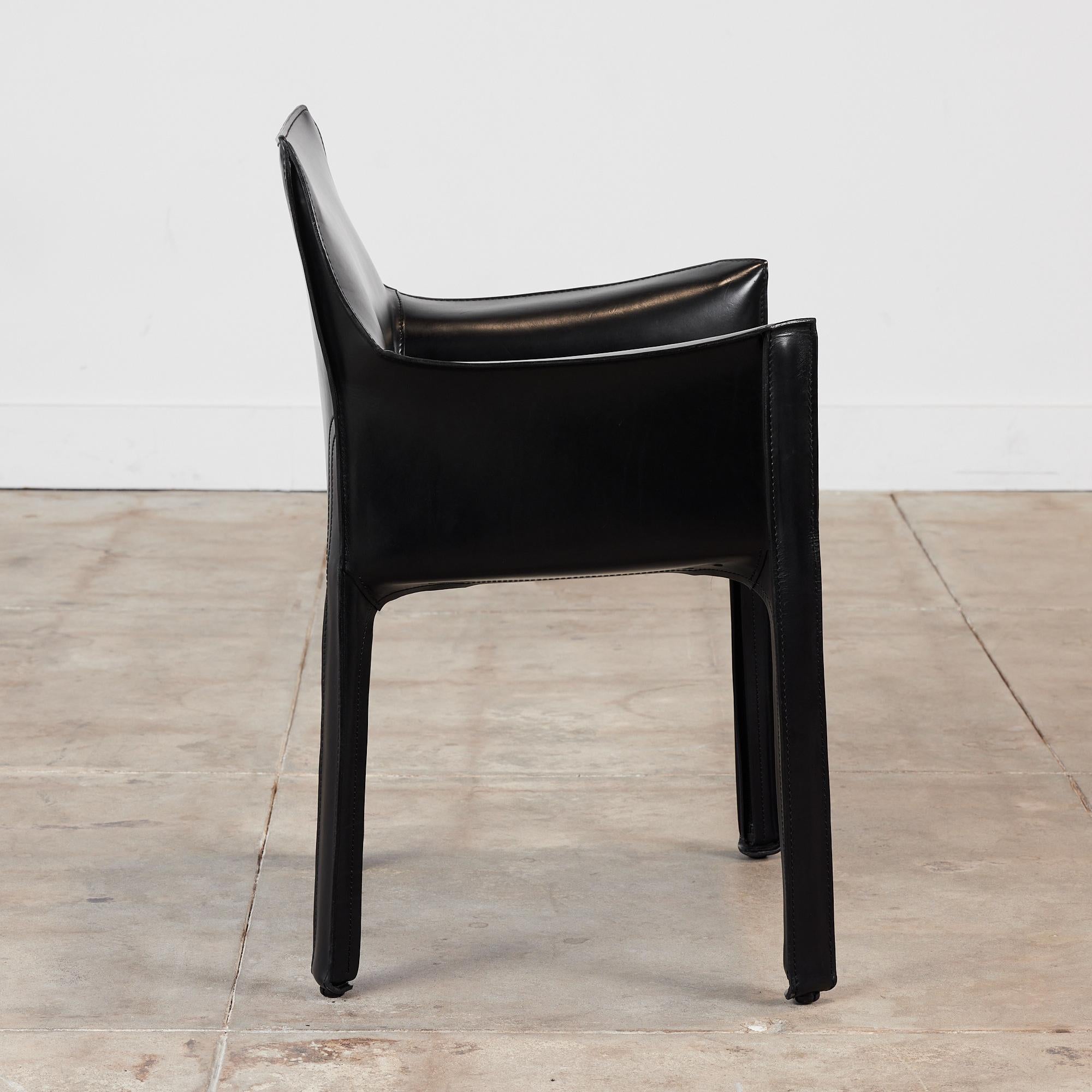 Late 20th Century Mario Bellini Cab Armchair for Cassina