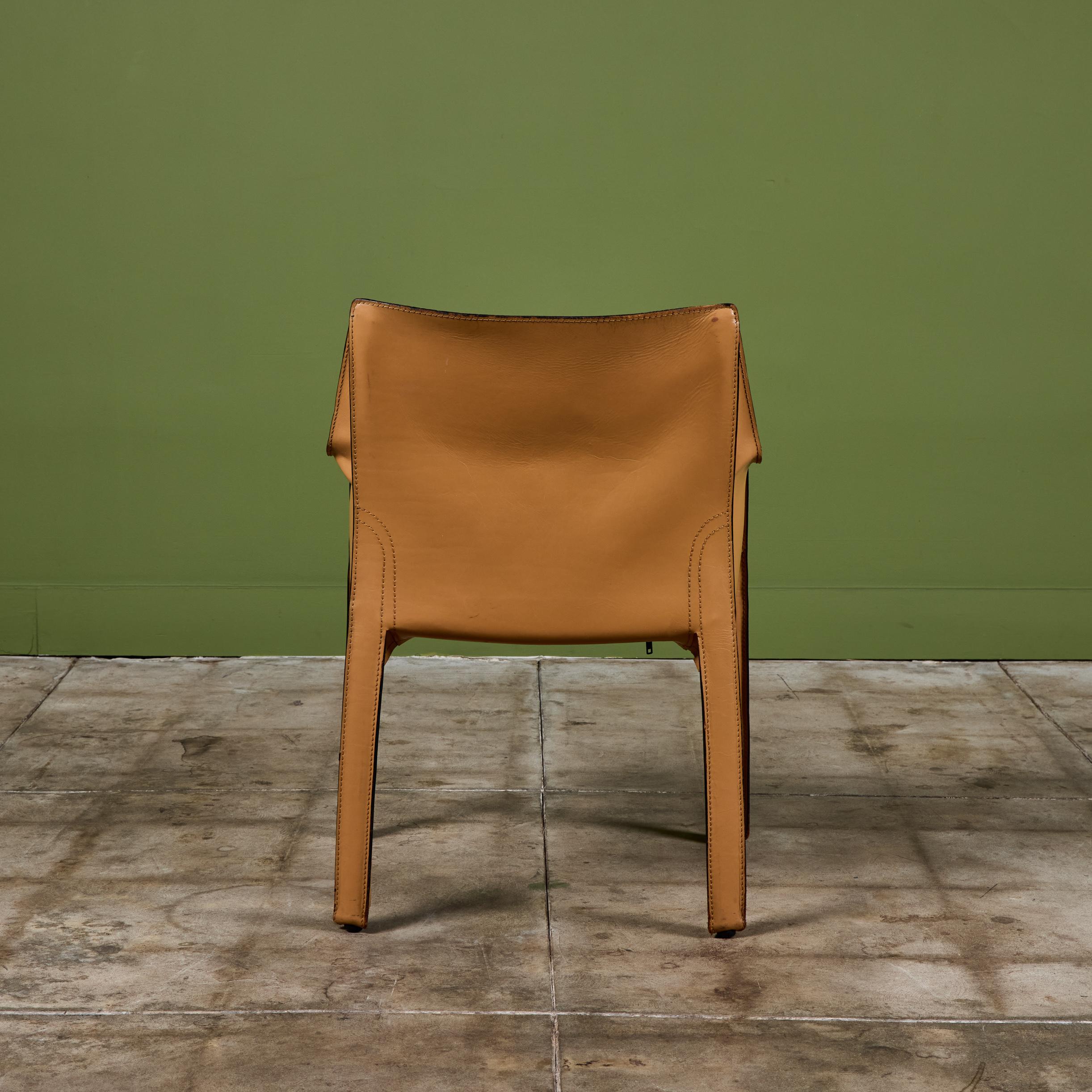 Mario Bellini: Cab-Sessel für Cassina (20. Jahrhundert) im Angebot