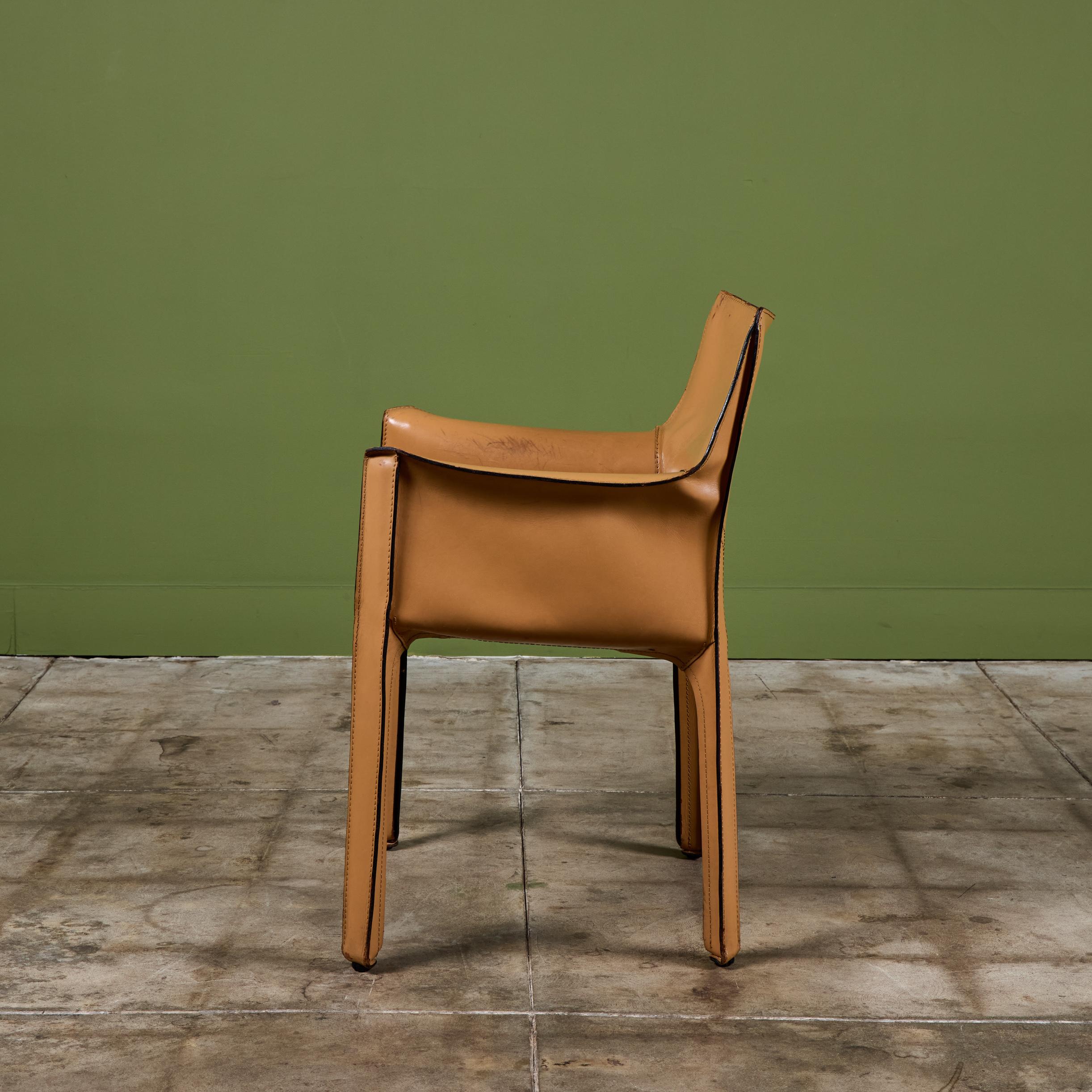 Mario Bellini: Cab-Sessel für Cassina im Angebot 1