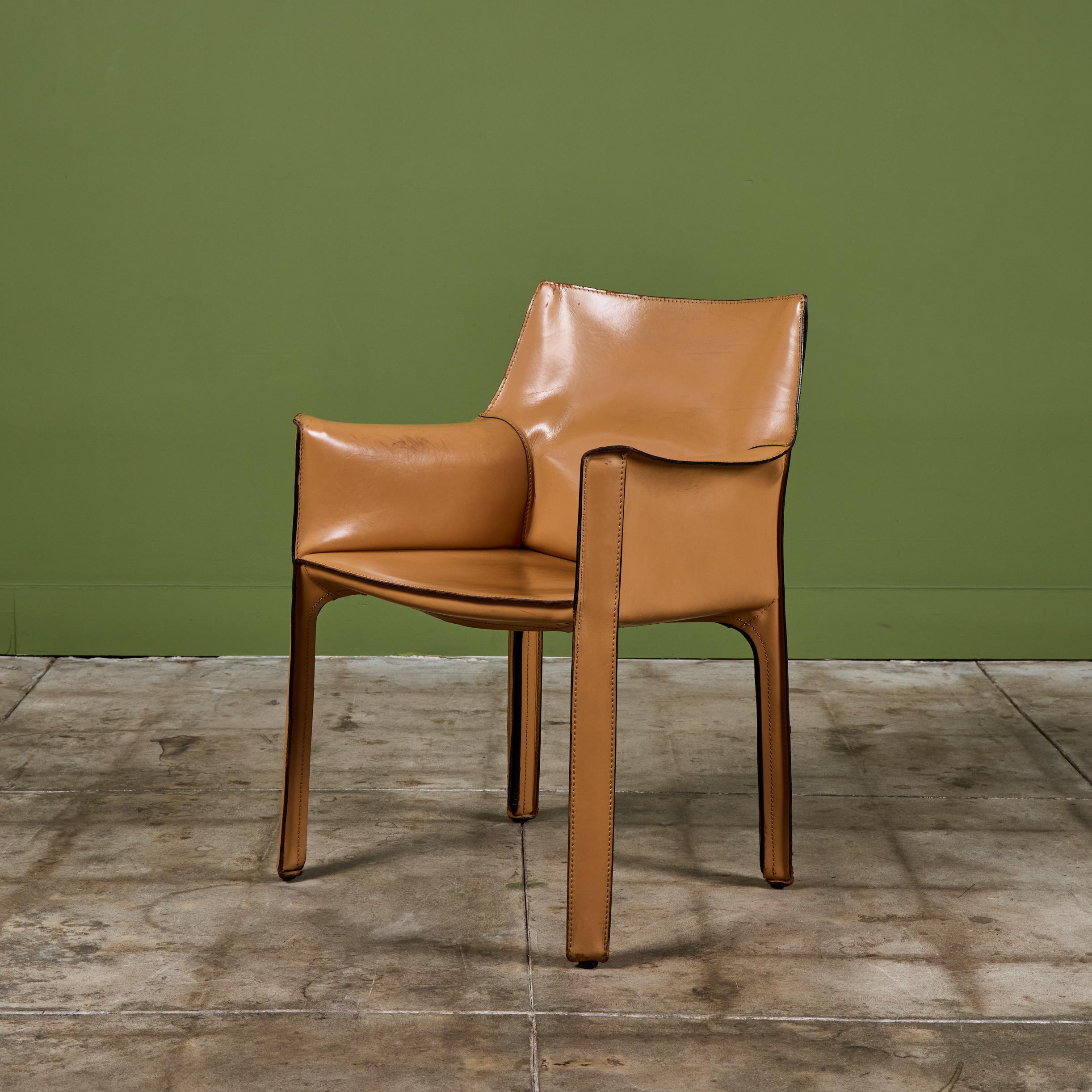 Mario Bellini: Cab-Sessel für Cassina im Angebot 2