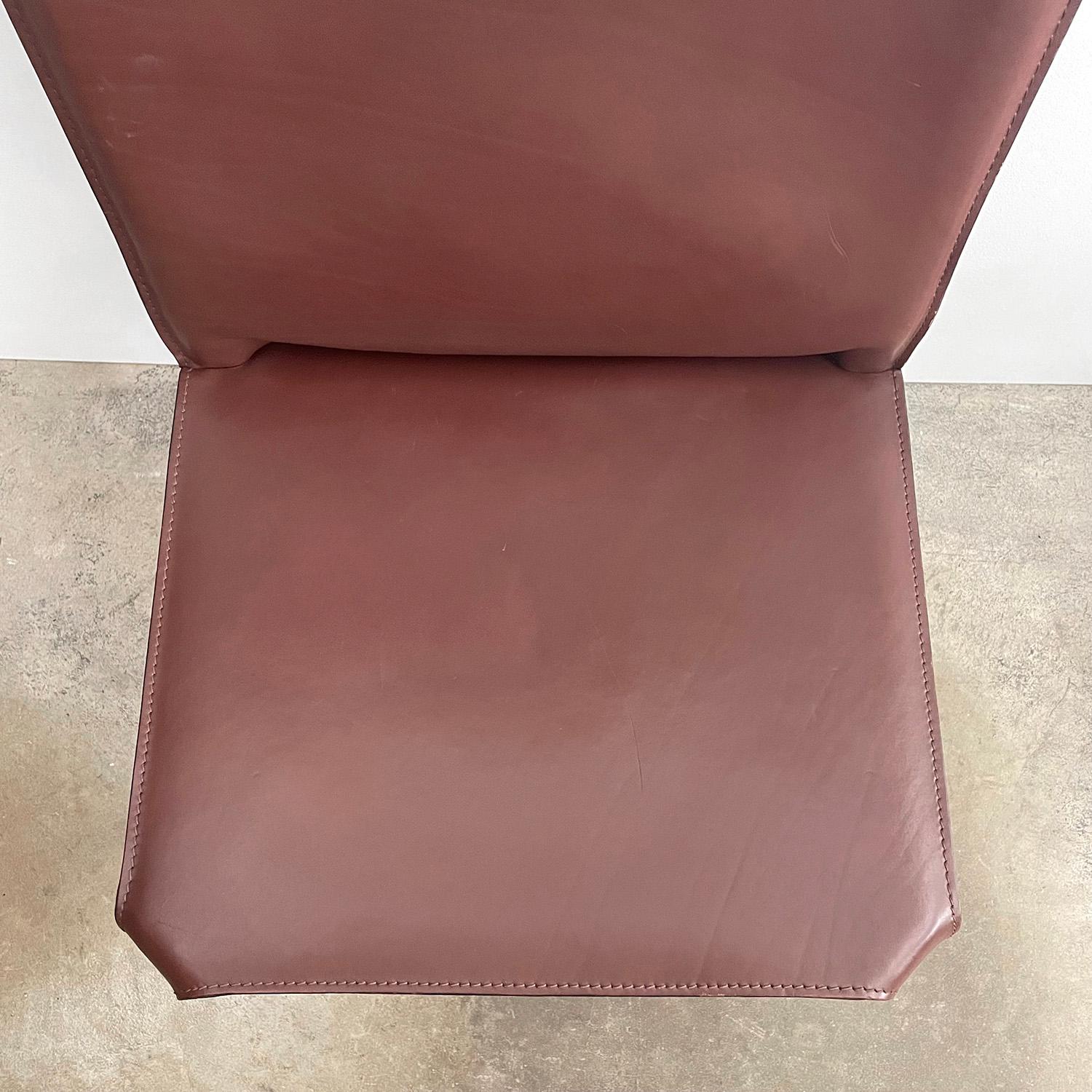 Mario Bellini Cab Chair In Good Condition For Sale In Los Angeles, CA