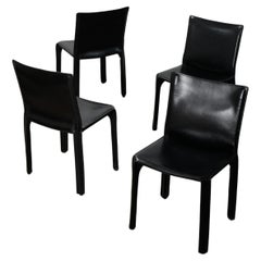 Mario Bellini Cab Chairs by Cassina - Set of Four 