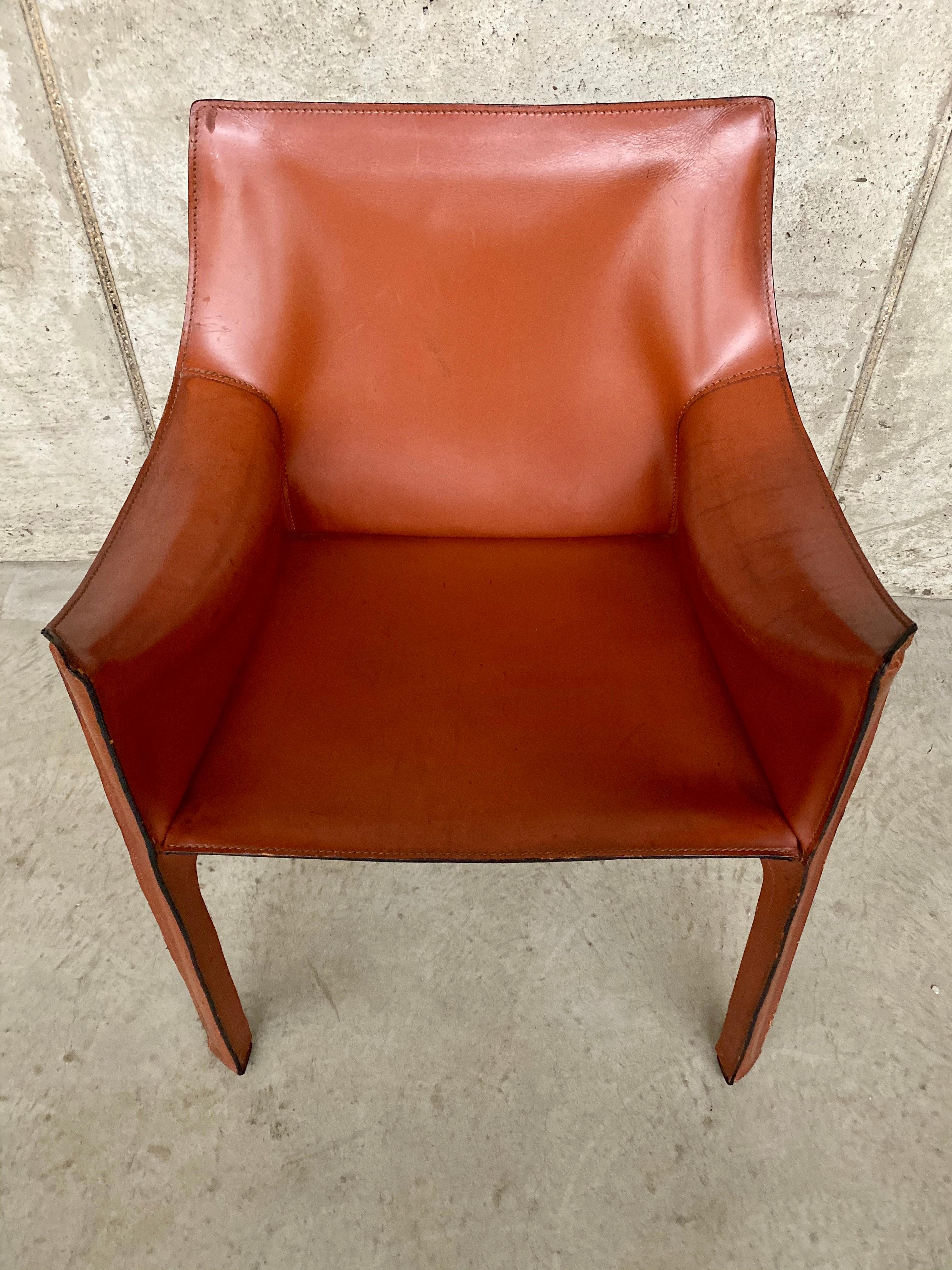 Mario Bellini “CAB” Chairs for Cassina, 1977, Set of 6 8
