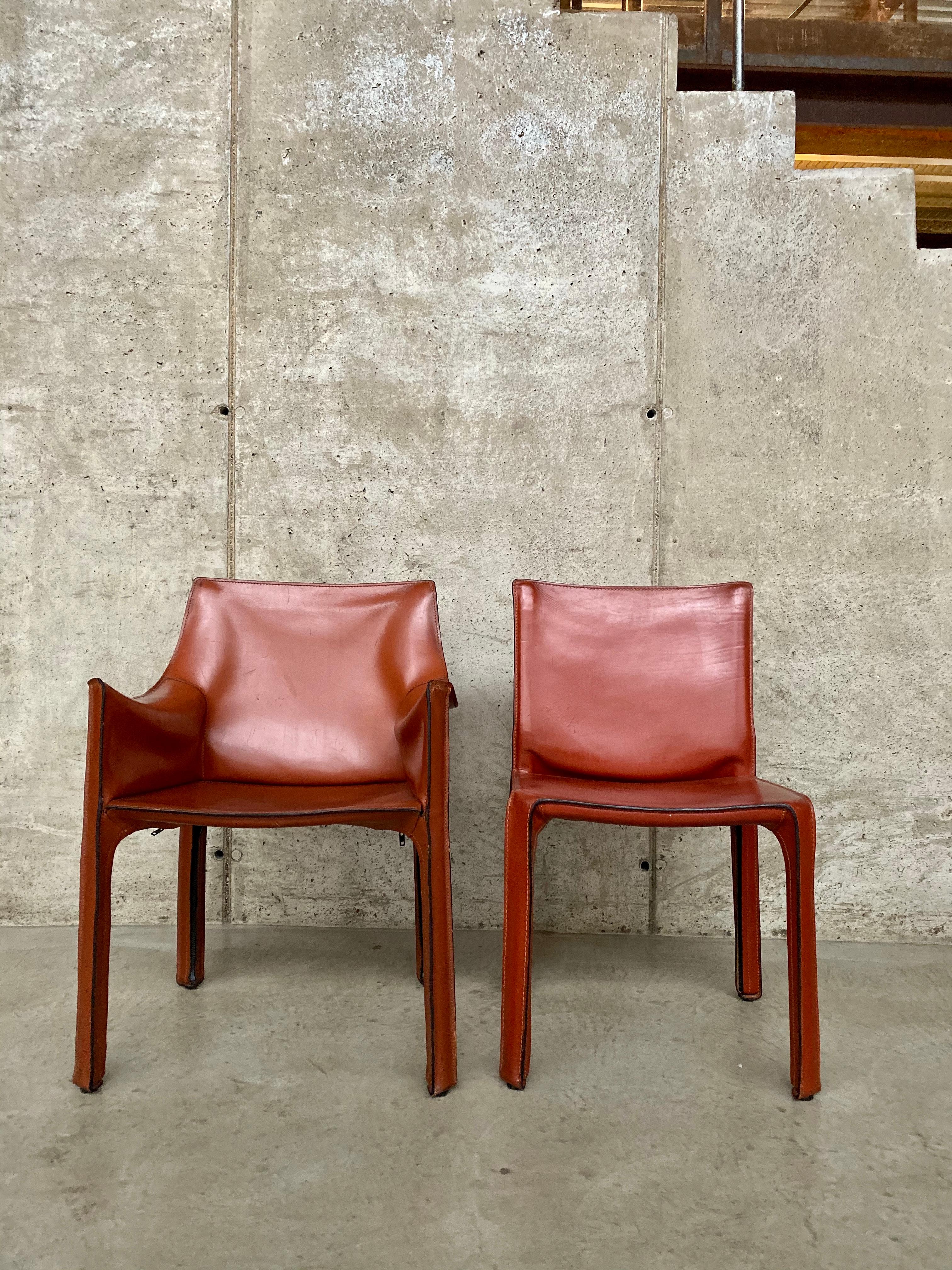 Mario Bellini “CAB” Chairs for Cassina, 1977, Set of 6 10