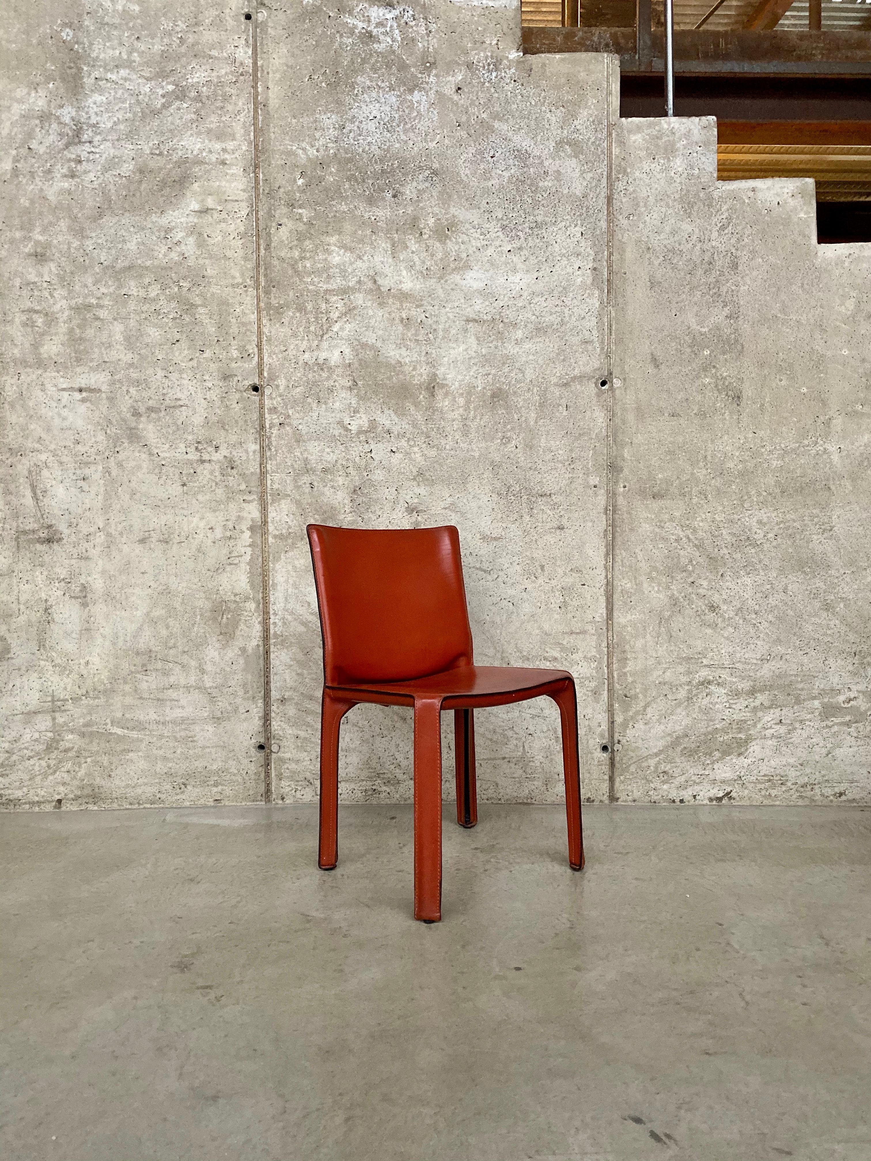 Mario Bellini “CAB” Chairs for Cassina, 1977, Set of 6 1