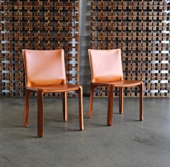 Mario Bellini Cab Chairs for Cassina, circa 1985
