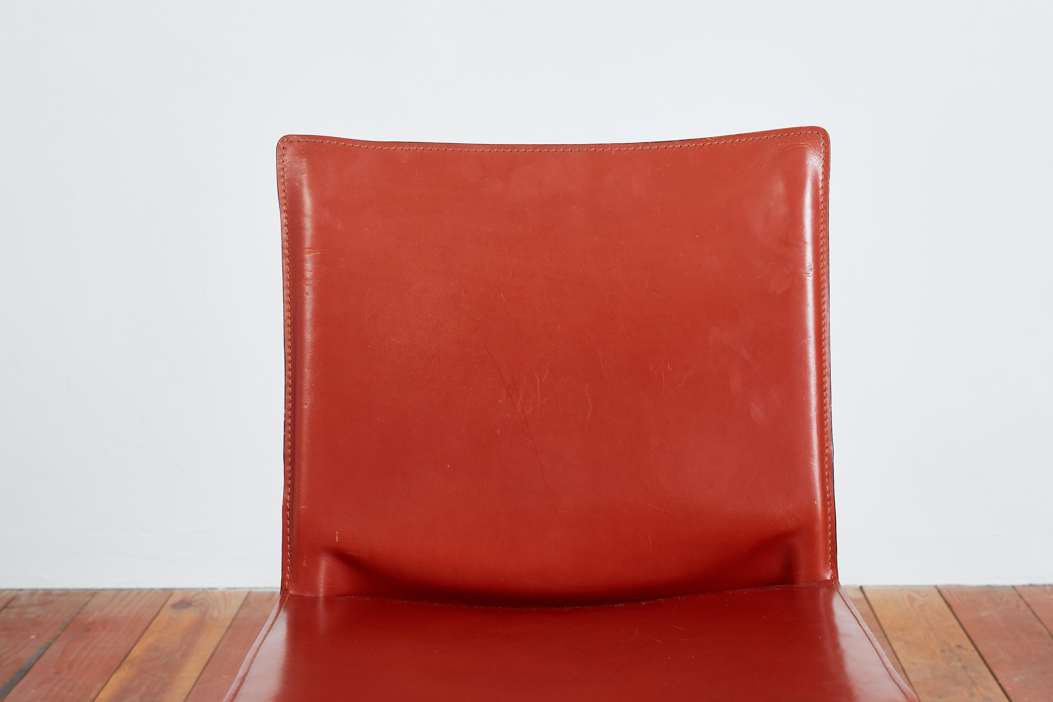 Mario Bellini „Cab“-Stühle  im Angebot 11