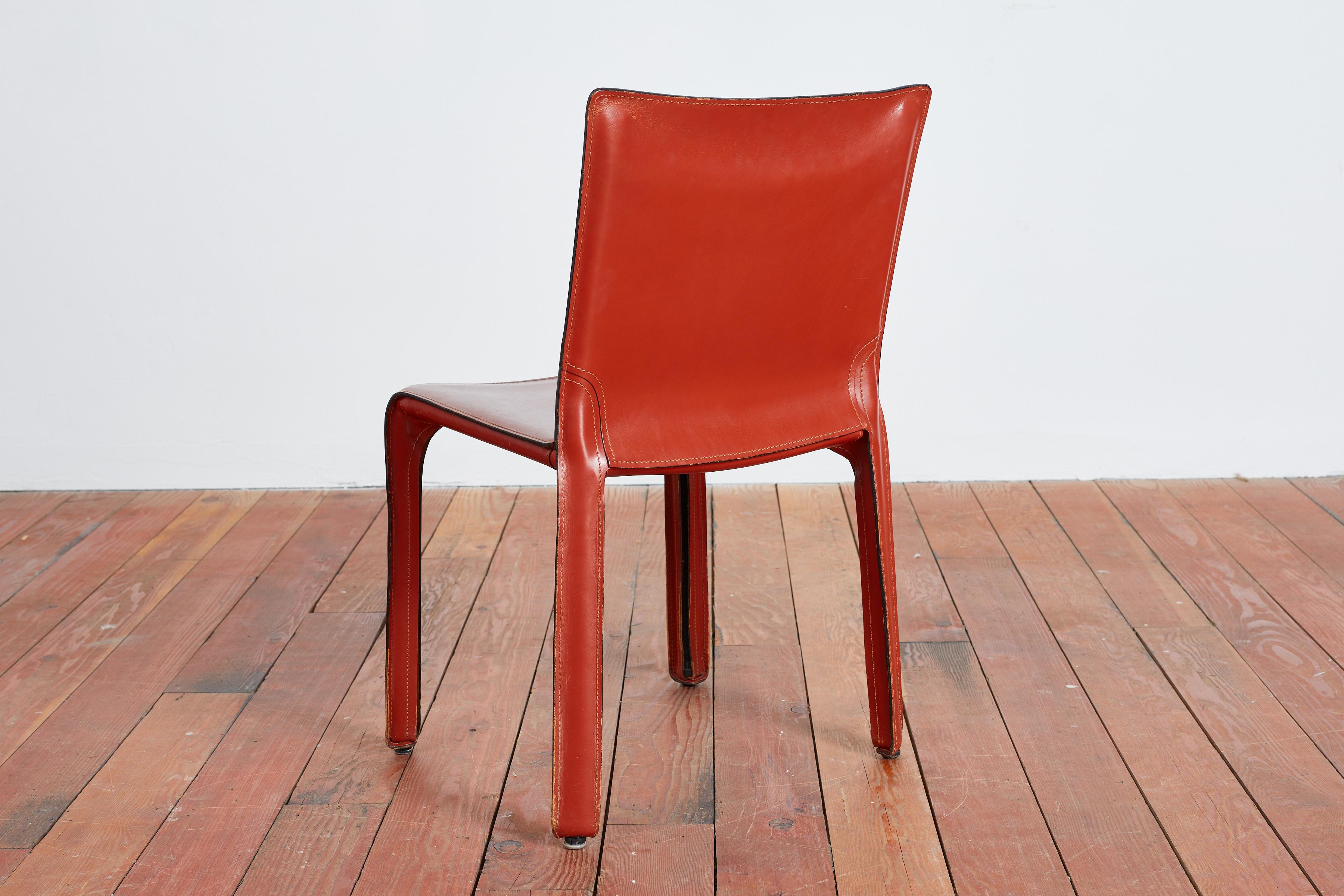 Mario Bellini „Cab“-Stühle  (Ende des 20. Jahrhunderts) im Angebot