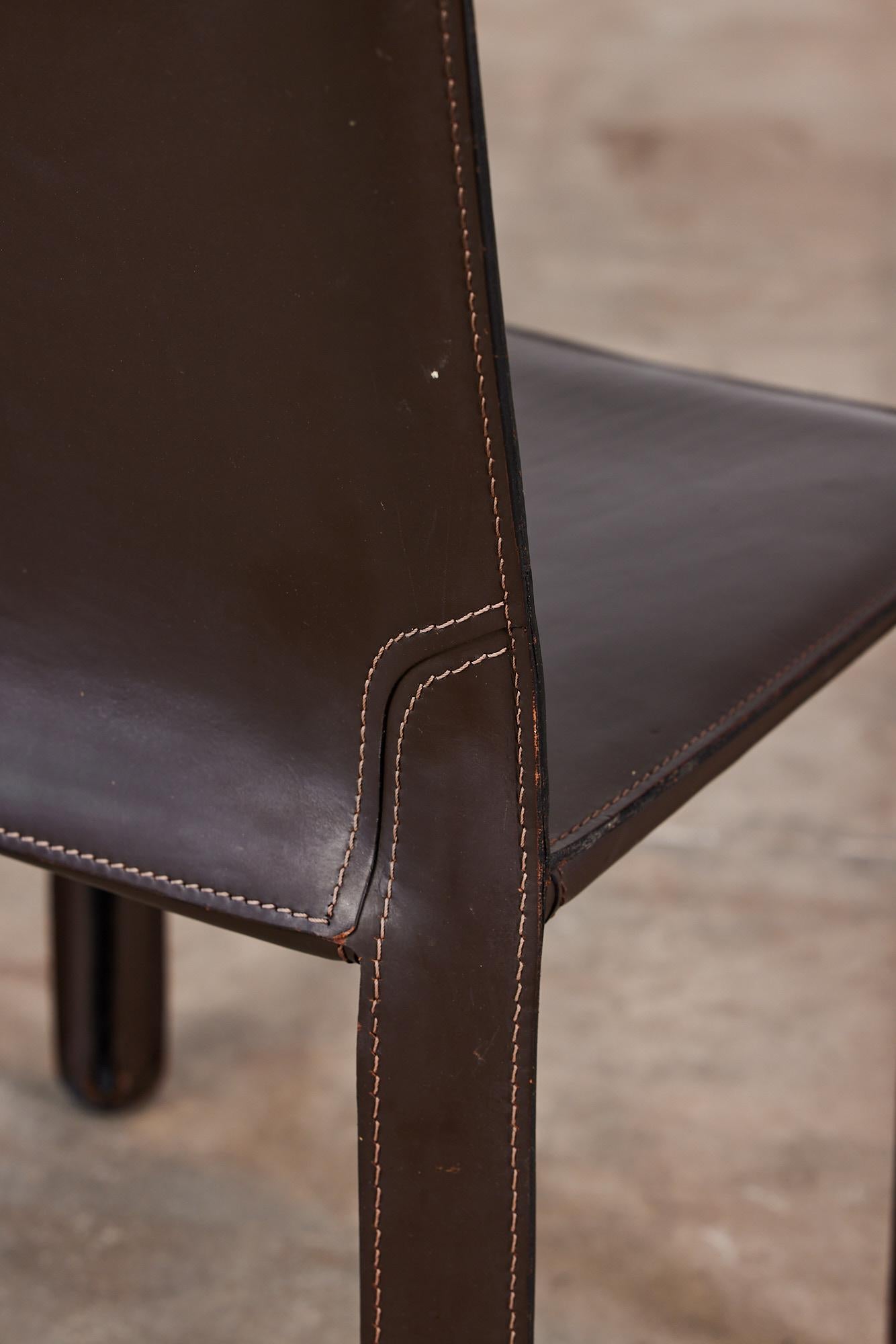 Mario Bellini Cab Dining Side Chair for Cassina 2