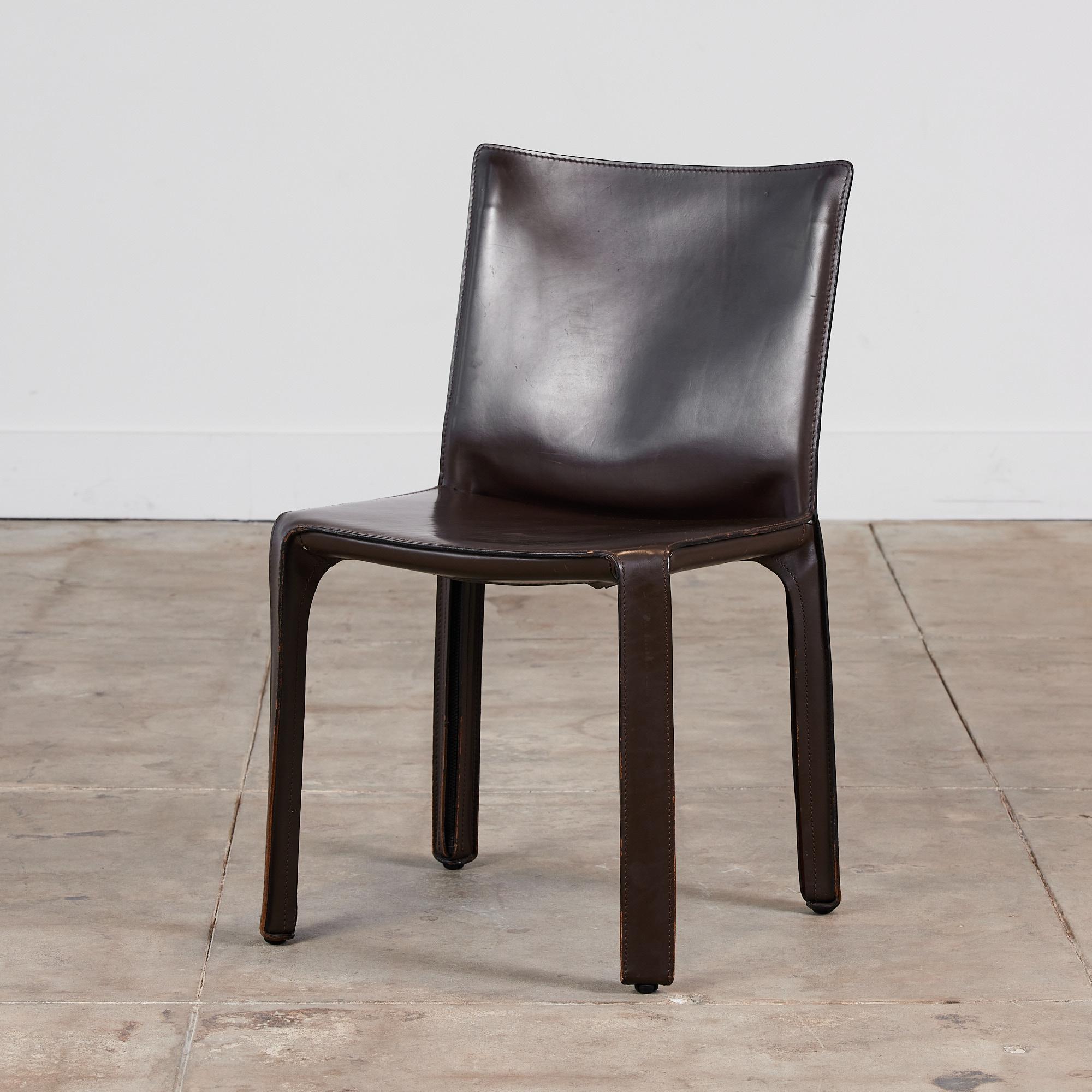 20th Century Mario Bellini Cab Dining Side Chair for Cassina
