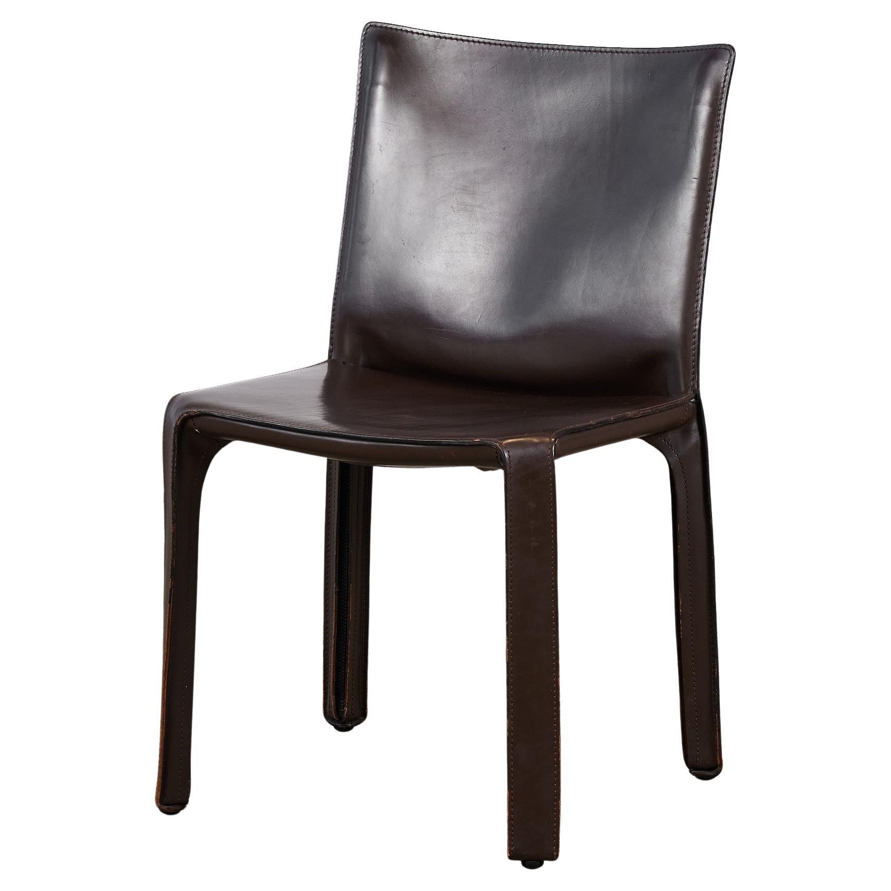 Mario Bellini Cab Dining Side Chair for Cassina