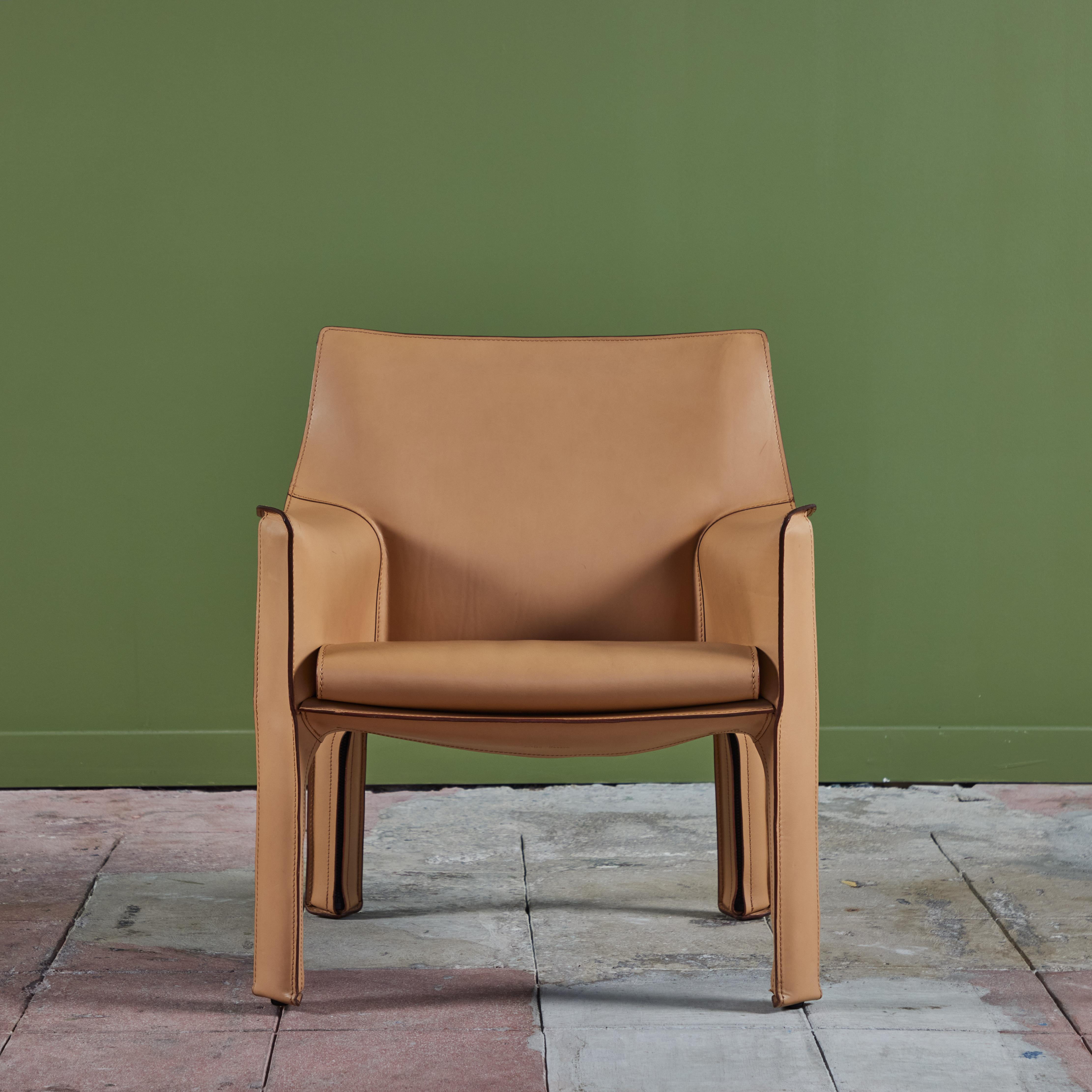 Mid-Century Modern Mario Bellini fauteuil de salon de cabine pour Cassina en vente