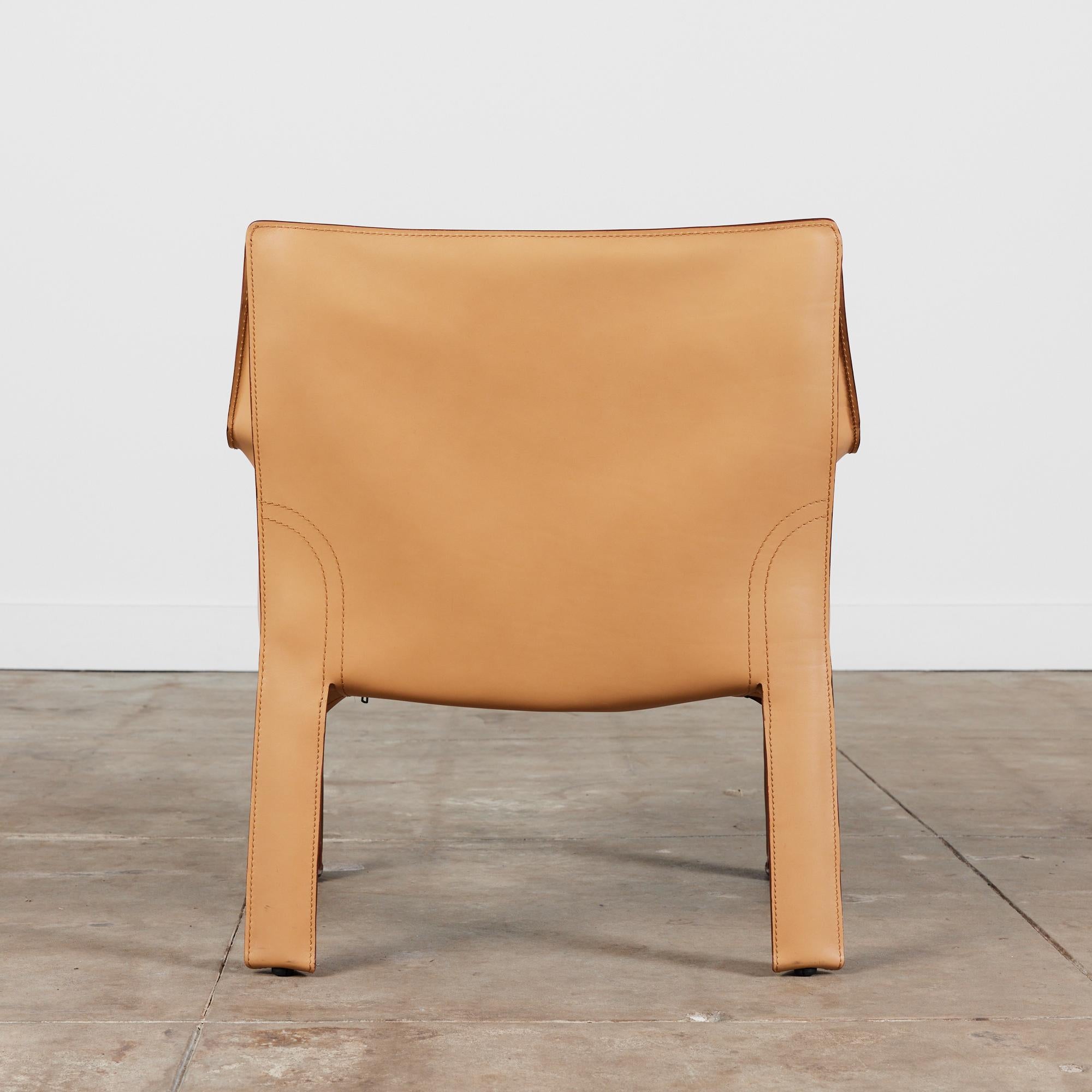 Late 20th Century Mario Bellini Cab Lounge Chair for Cassina