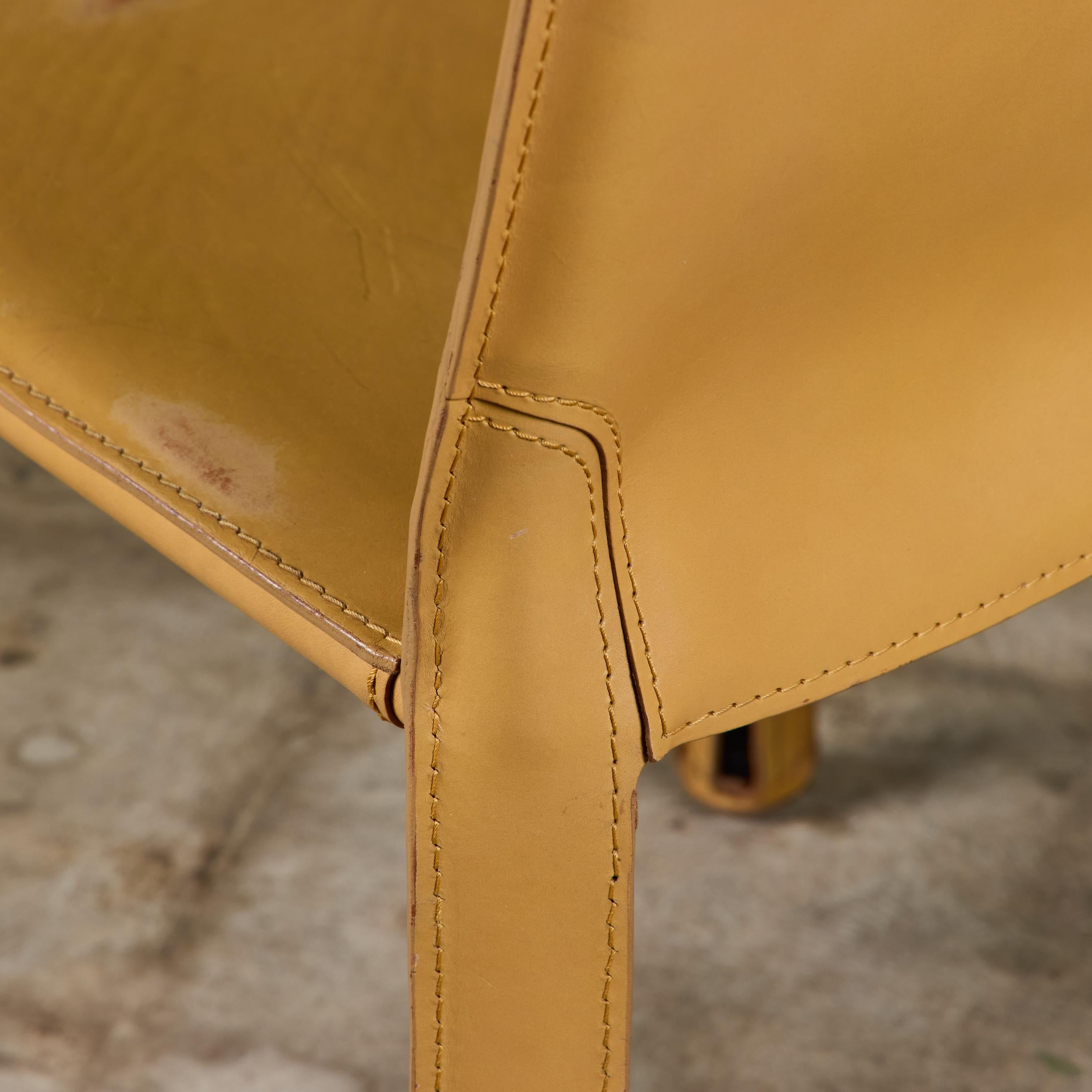 Mario Bellini Cab Side Dining Chair for Cassina For Sale 5