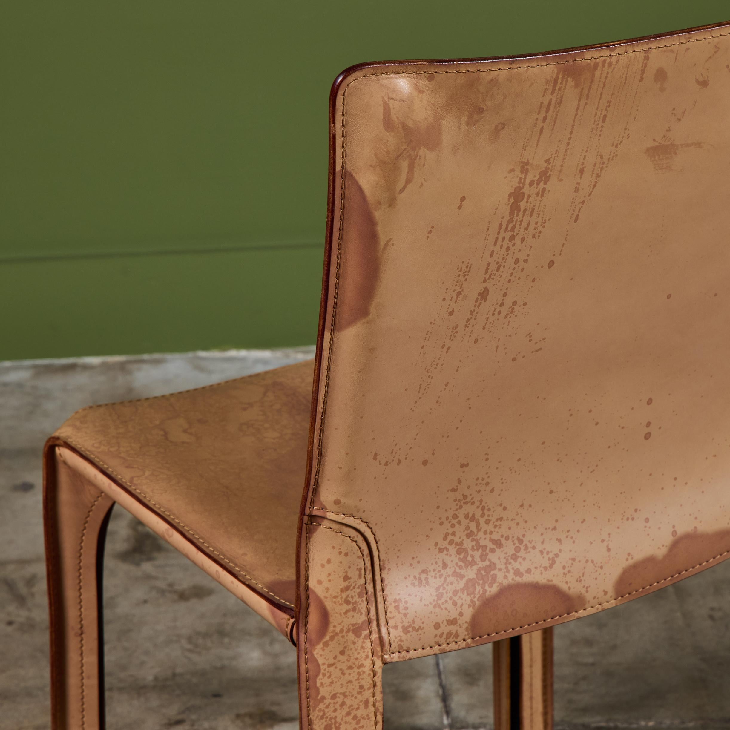 Mario Bellini Cab Beistell-Esszimmerstuhl für Cassina im Angebot 5