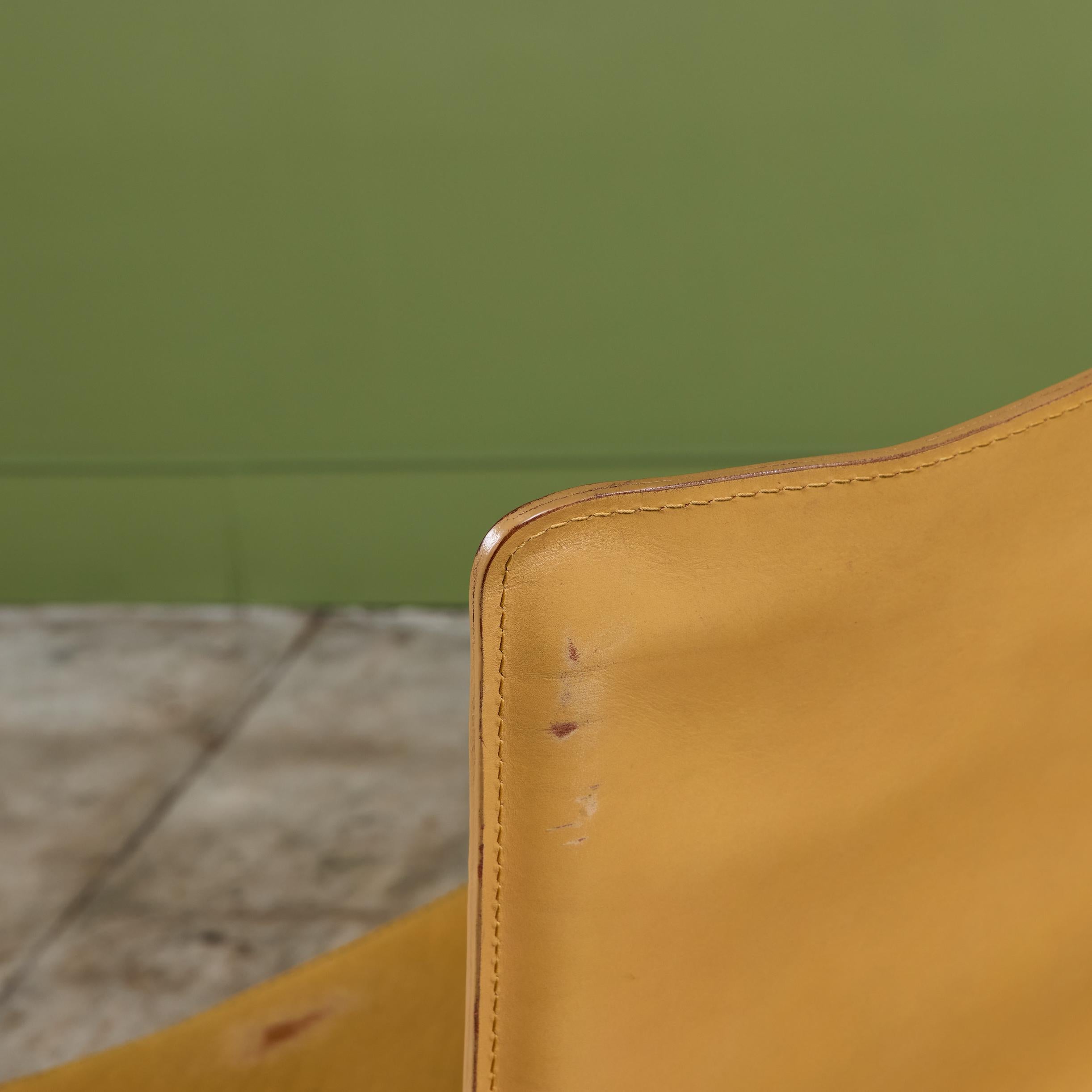 Mario Bellini Cab Side Dining Chair for Cassina For Sale 6
