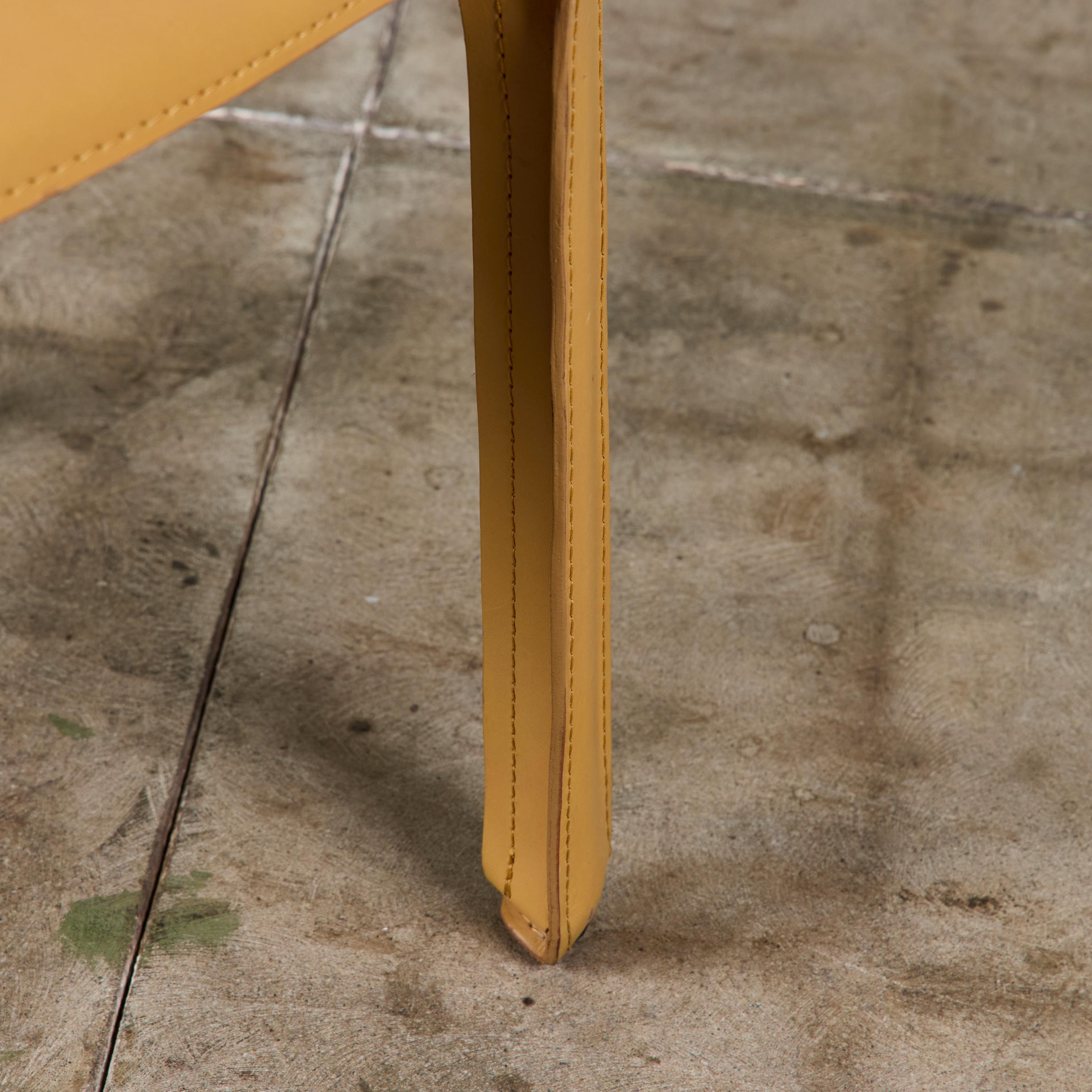 Mario Bellini Cab Side Dining Chair for Cassina For Sale 7