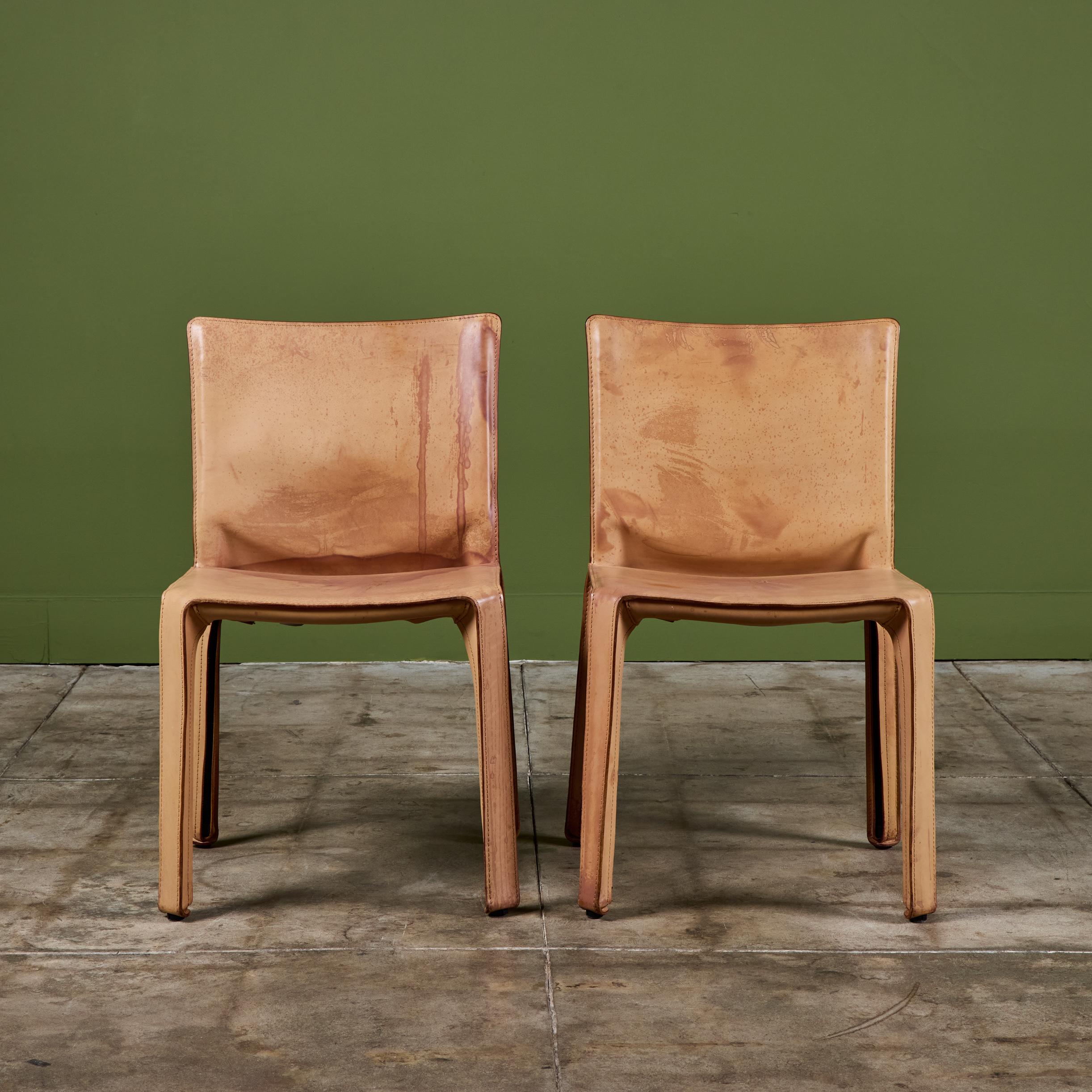 Mario Bellini Cab Beistell-Esszimmerstuhl für Cassina im Angebot 8