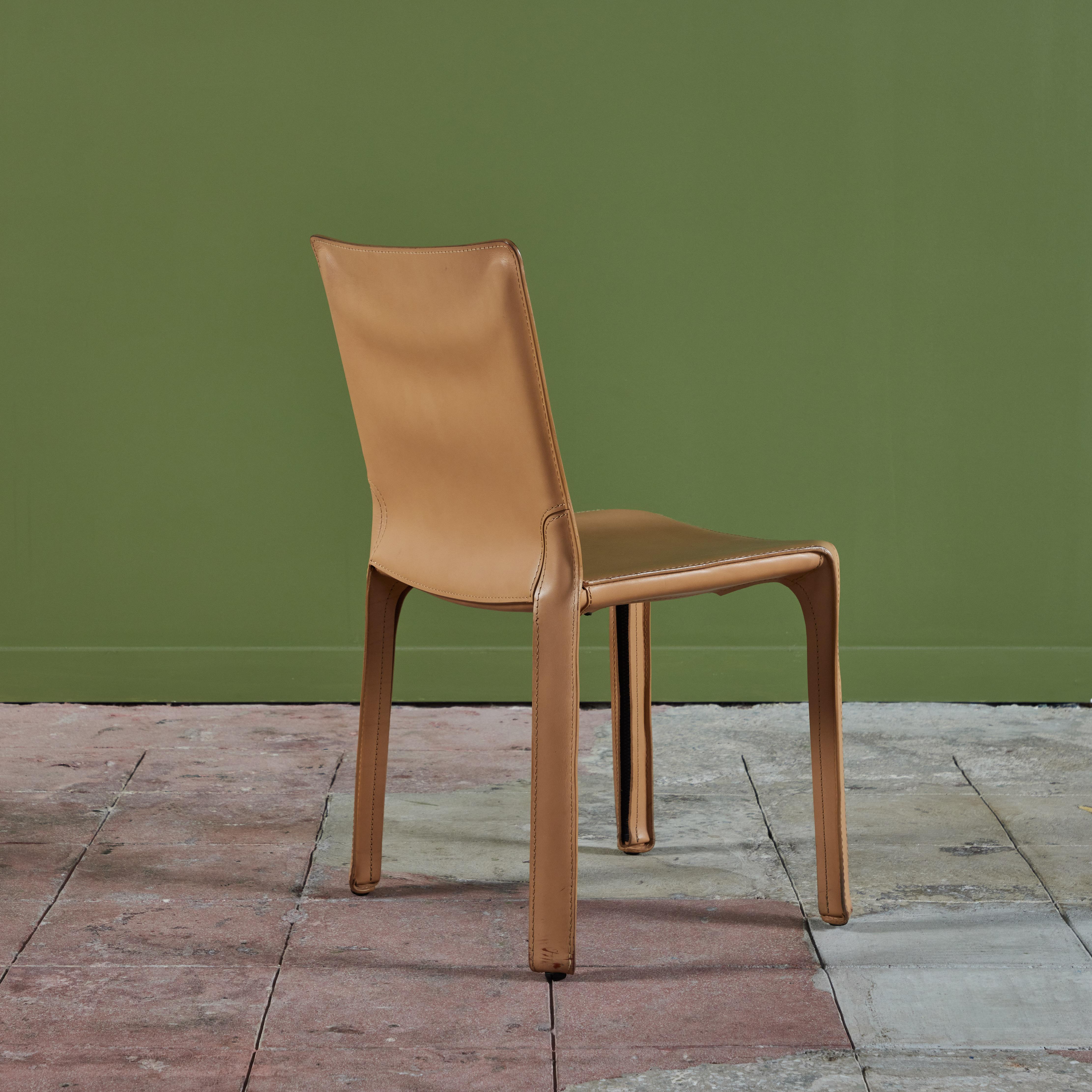 20th Century Mario Bellini Cab Side Dining Chair for Cassina