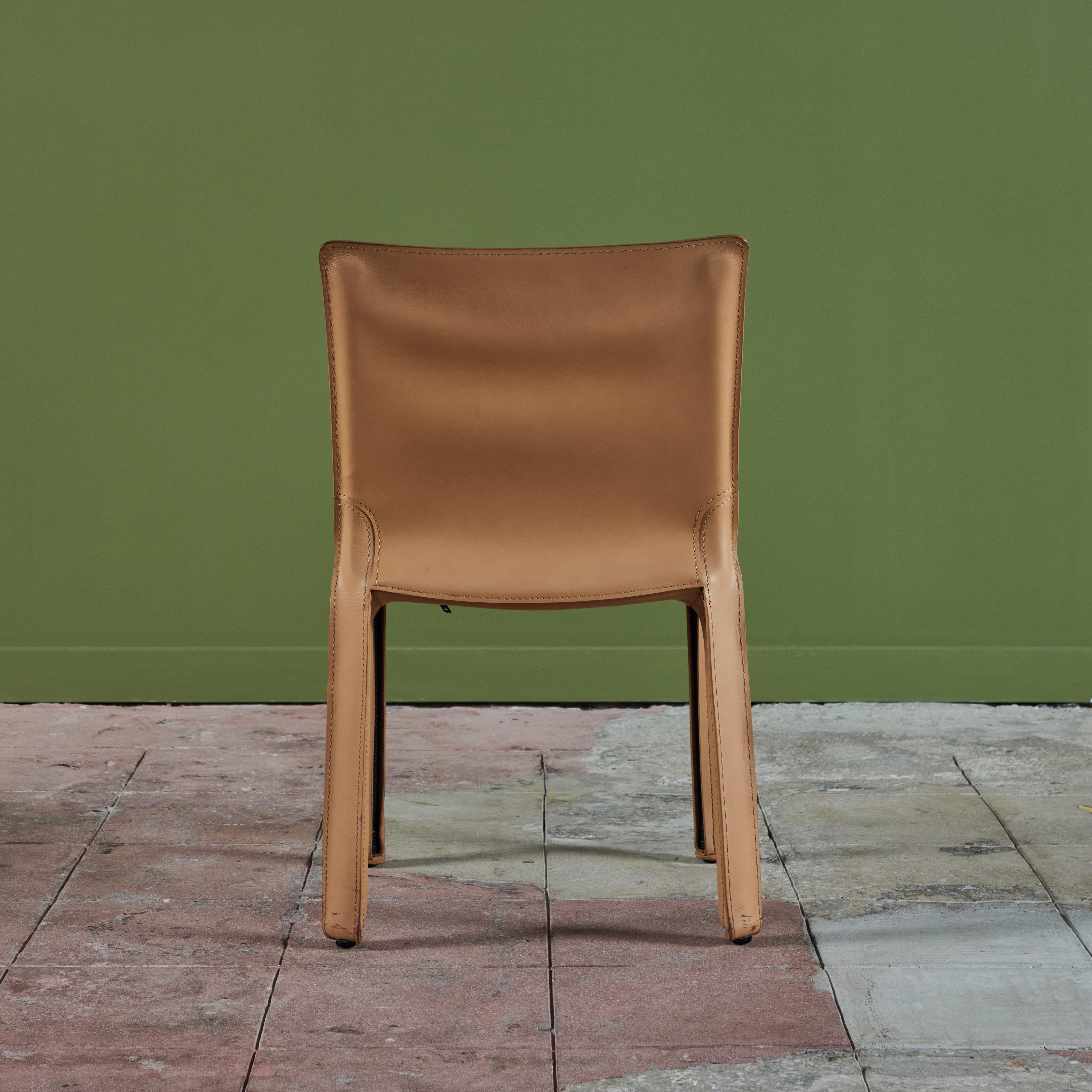 Mario Bellini Cab Side Dining Chair for Cassina 1