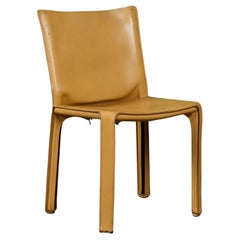 Chaise de salle à manger latérale Mario Bellini pour Cassina