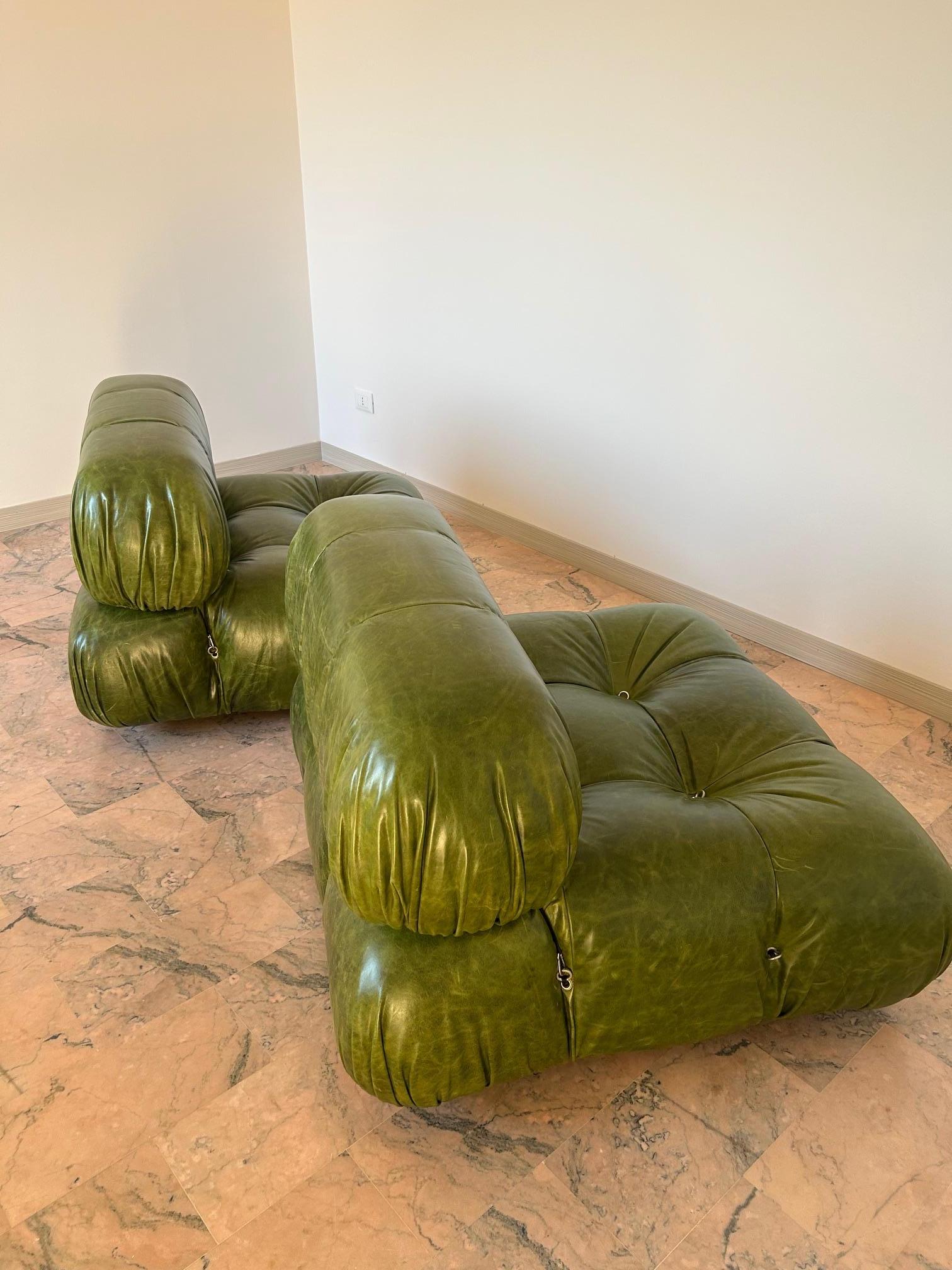 Mario Bellini Camaleonda 2 Elemente Sofa für B&B, Italien, 1970er Jahre im Angebot 4