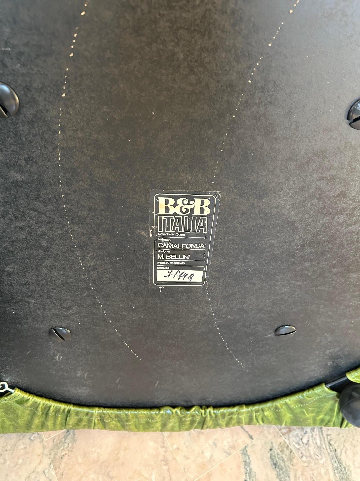 Mario Bellini Camaleonda 2 Elemente Sofa für B&B, Italien, 1970er Jahre im Angebot 6