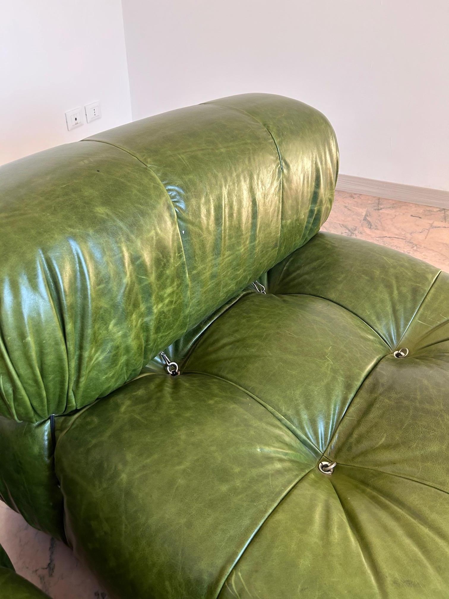 Mario Bellini Camaleonda 2 Elemente Sofa für B&B, Italien, 1970er Jahre im Angebot 11